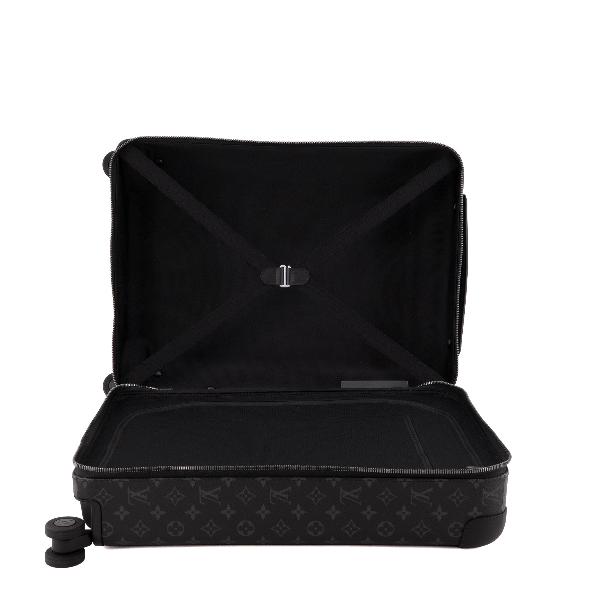 LOUIS VUITTON - Valise Horizon 55 Louis Vuitton en toile enduite monogrammée éclipse