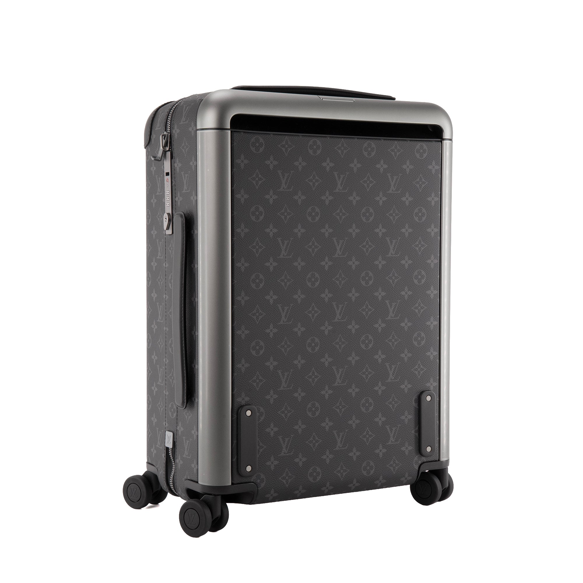 LOUIS VUITTON - Valise Horizon 55 Louis Vuitton en toile enduite monogrammée éclipse