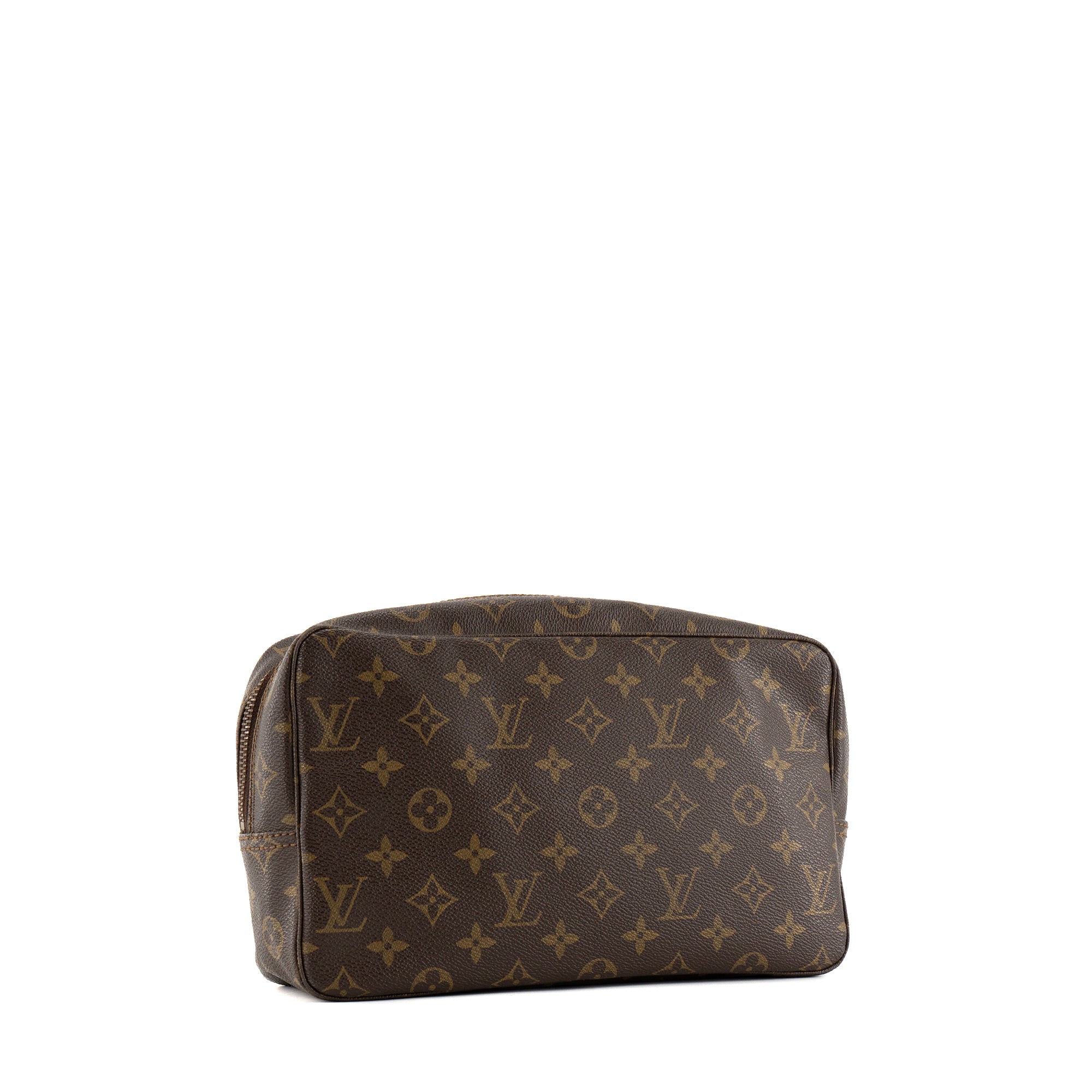 LOUIS VUITTON - Vanity Classique GM Louis Vuitton en toile monogrammée marron vintage