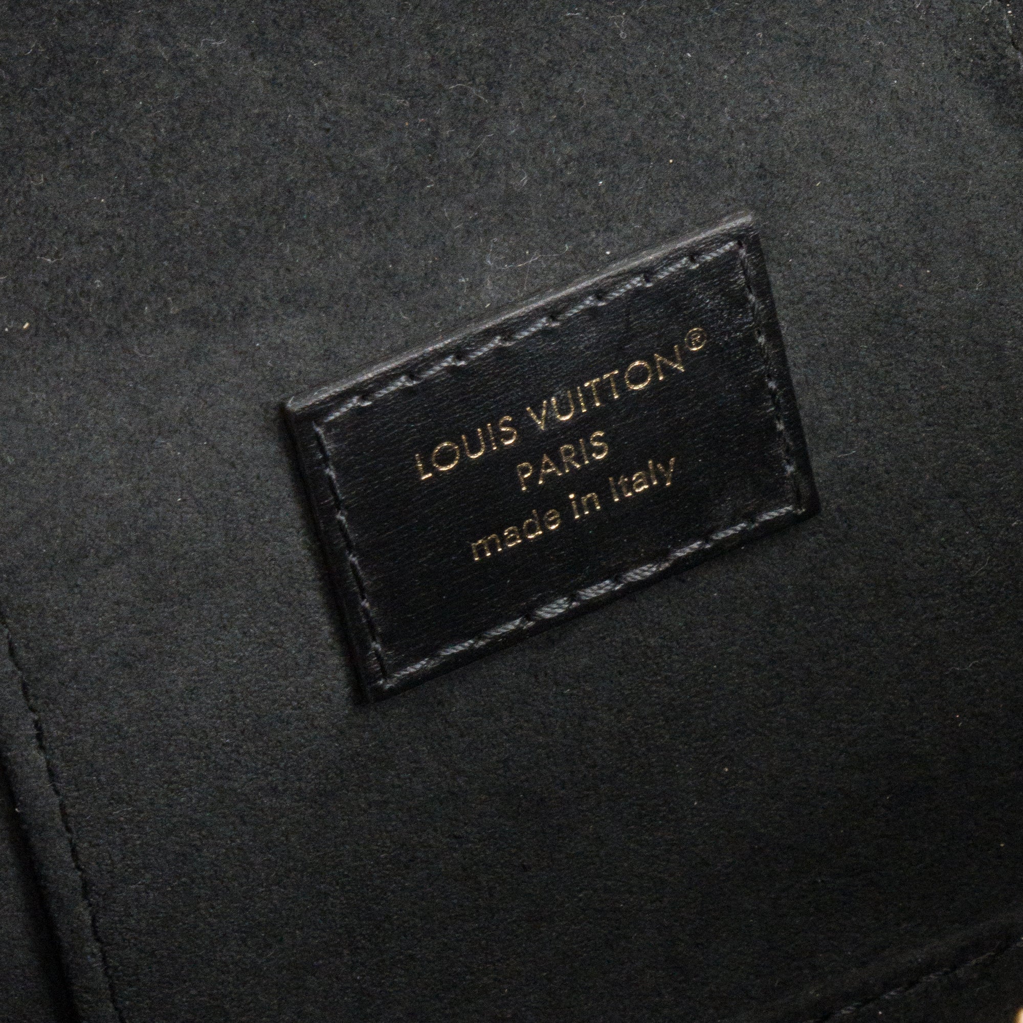 LOUIS VUITTON - Sac à bandoulière Vanity Chaîne Louis Vuitton en toile enduite monogrammée reverse