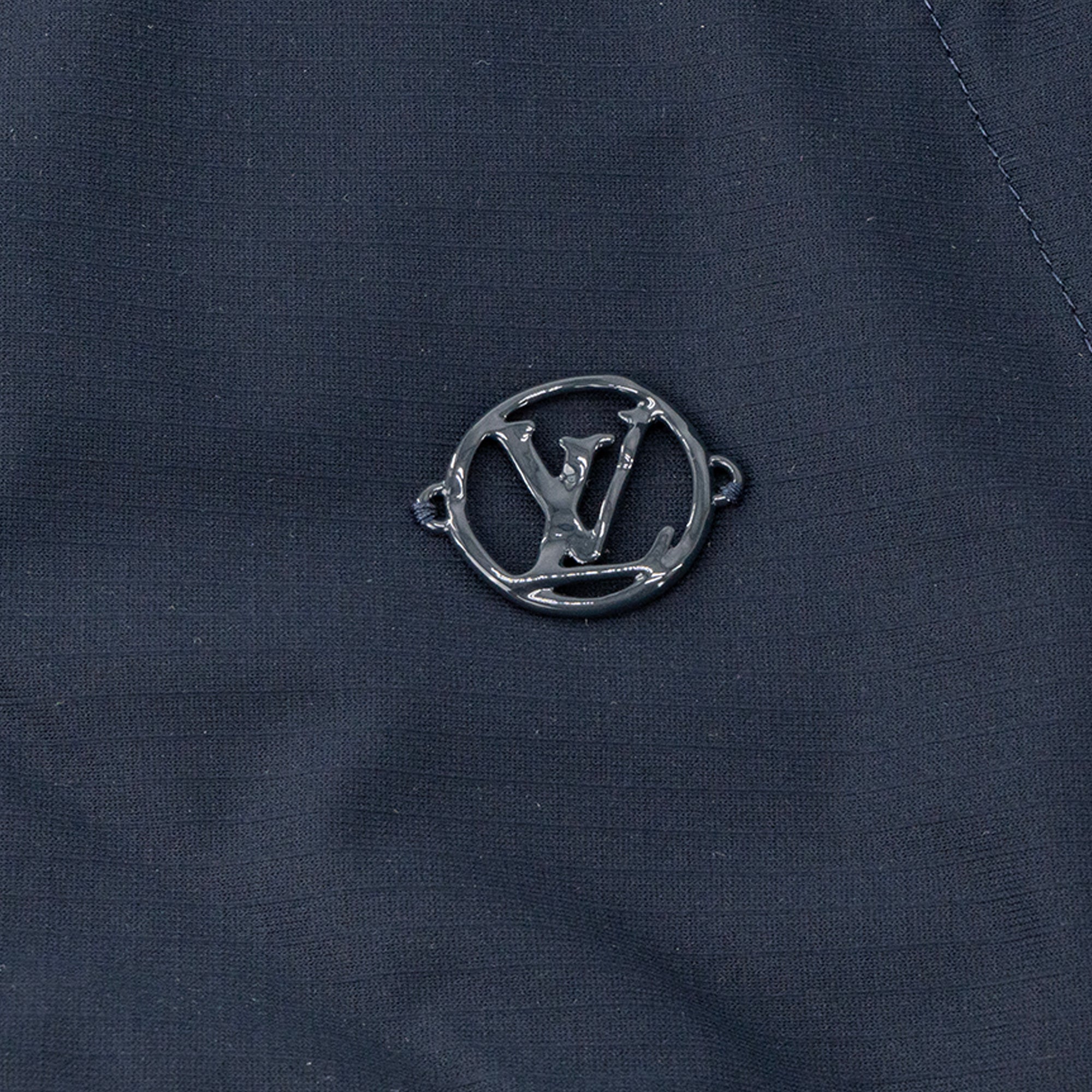 LOUIS VUITTON - Louis Vuitton Reversible Mapa Mundi Jacket in multicolored canvas and synthetic fur (L)