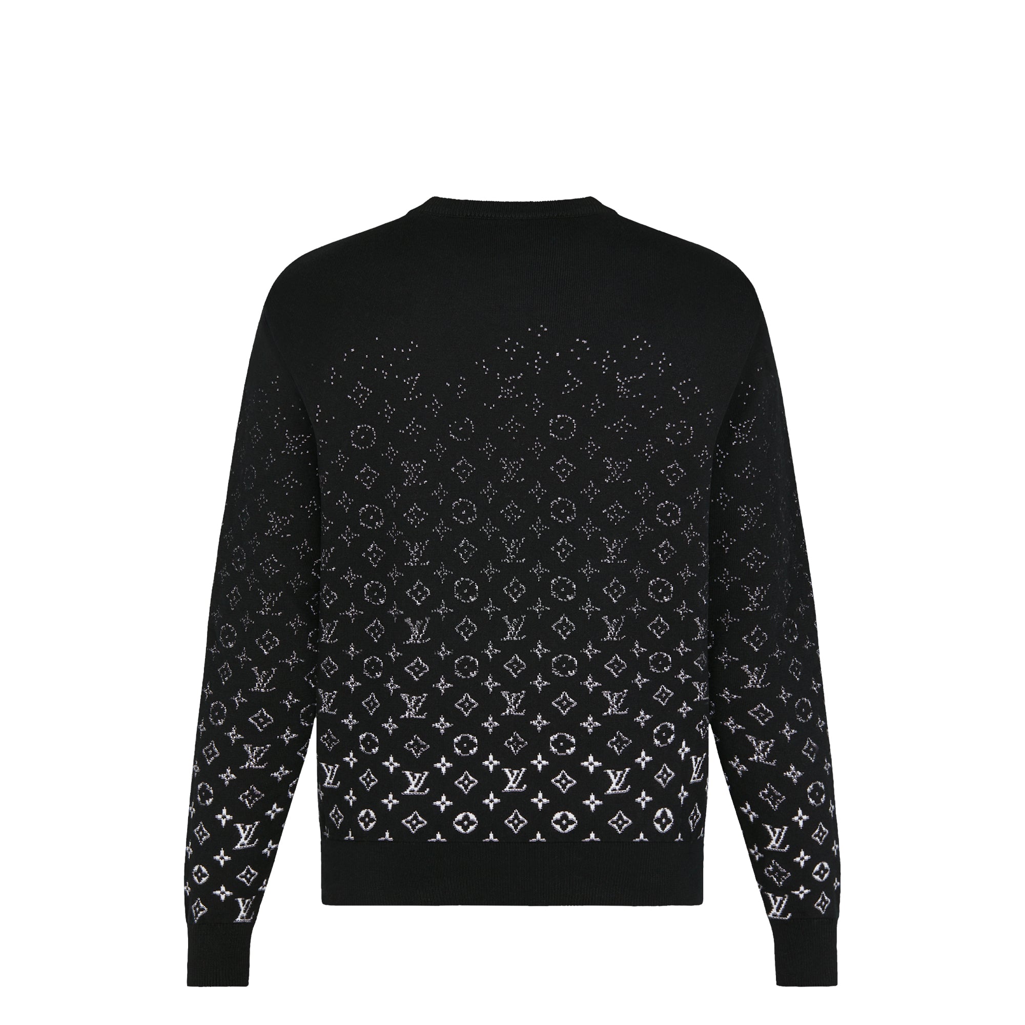 LOUIS VUITTON - Pull dégradé LVSE Louis Vuitton en coton monogrammé (S)
