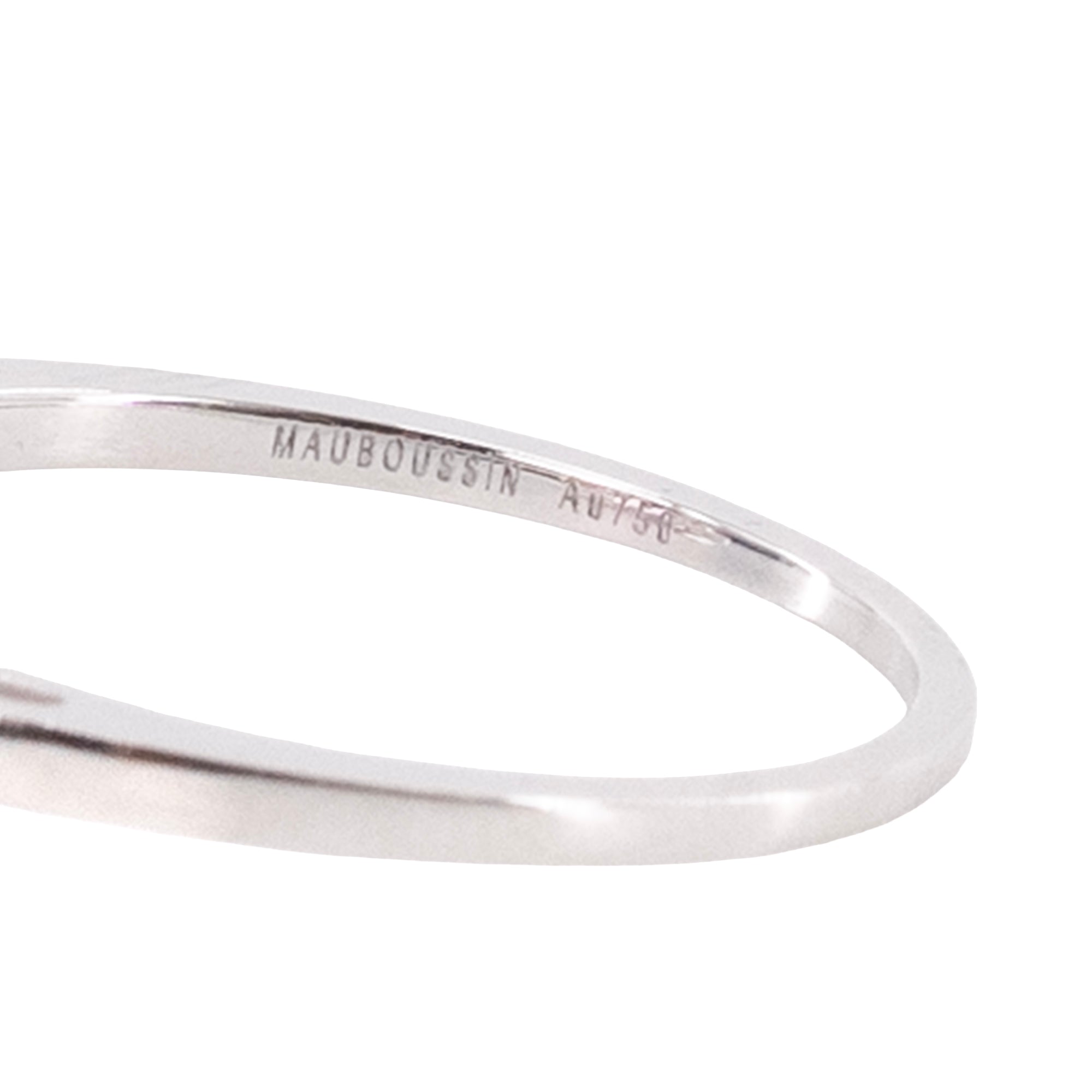 MAUBOUSSIN - Bague La Madone Mauboussin en or blanc (T55)