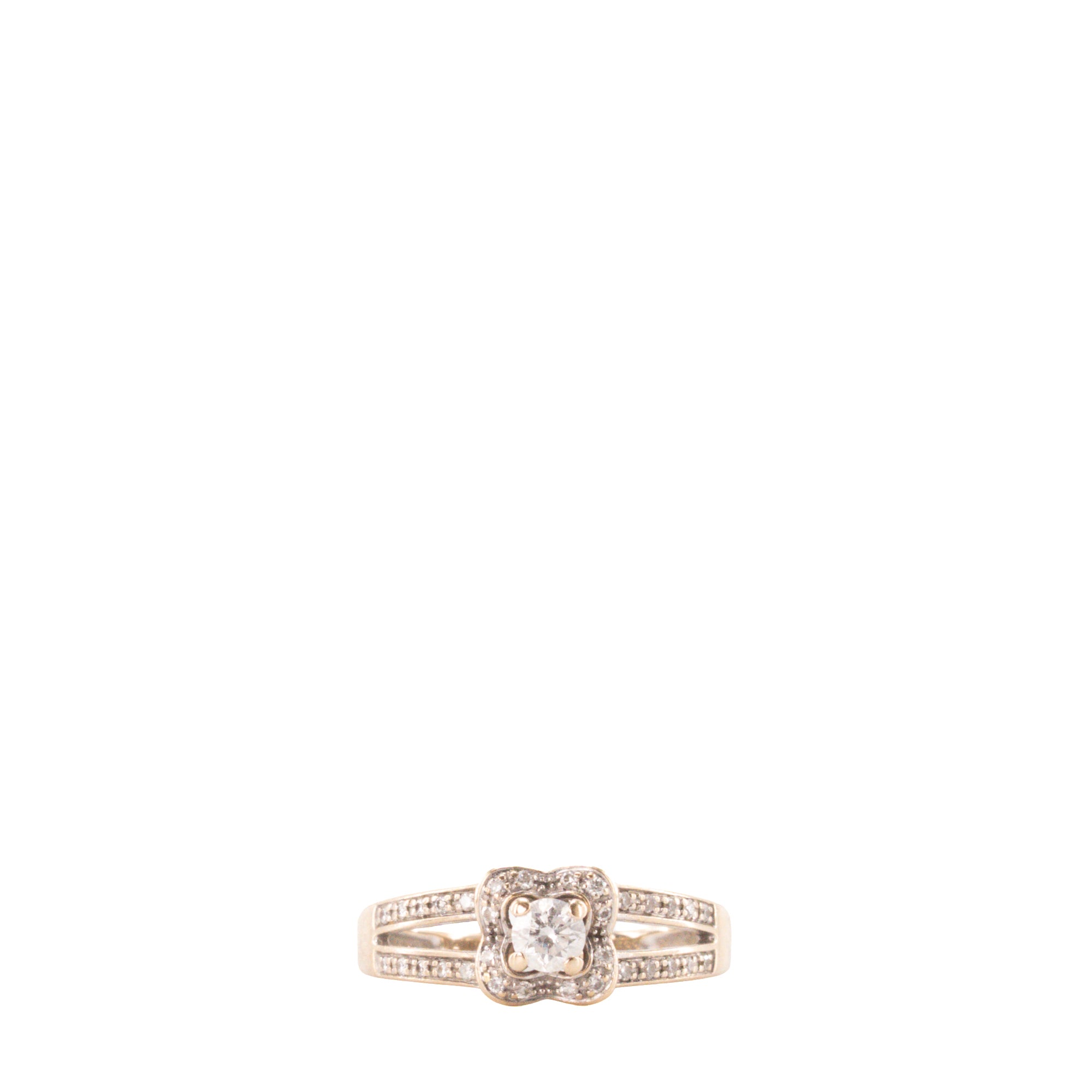 MAUBOUSSIN - Bague Solitaire Chance of Love N°2 Mauboussin en or gris