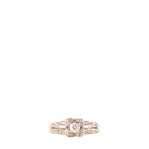 MAUBOUSSIN - Bague Solitaire Chance of Love N°2 Mauboussin en or gris (T48)