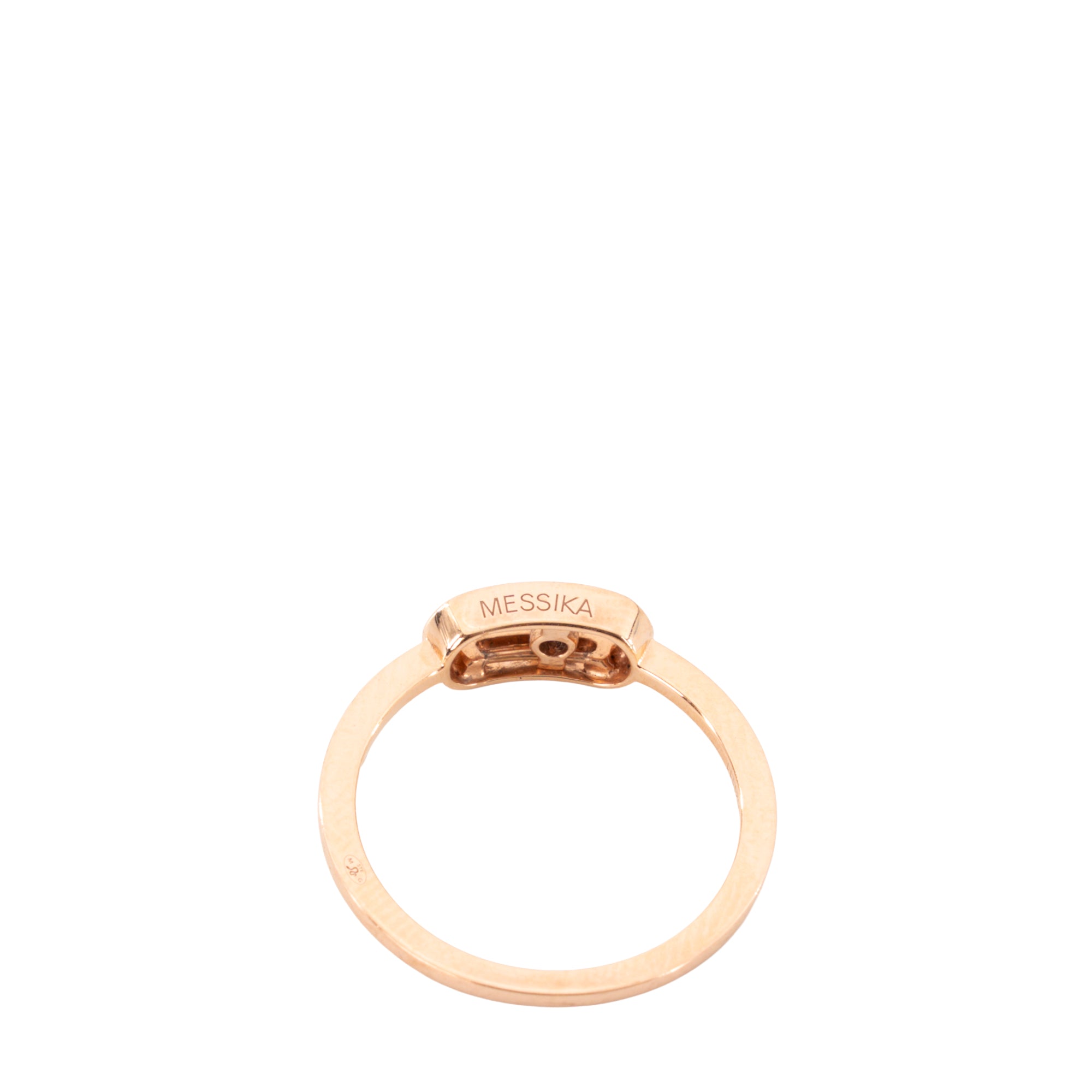 MESSIKA - Bague Move Uno Messika en or rose et diamant (T52)