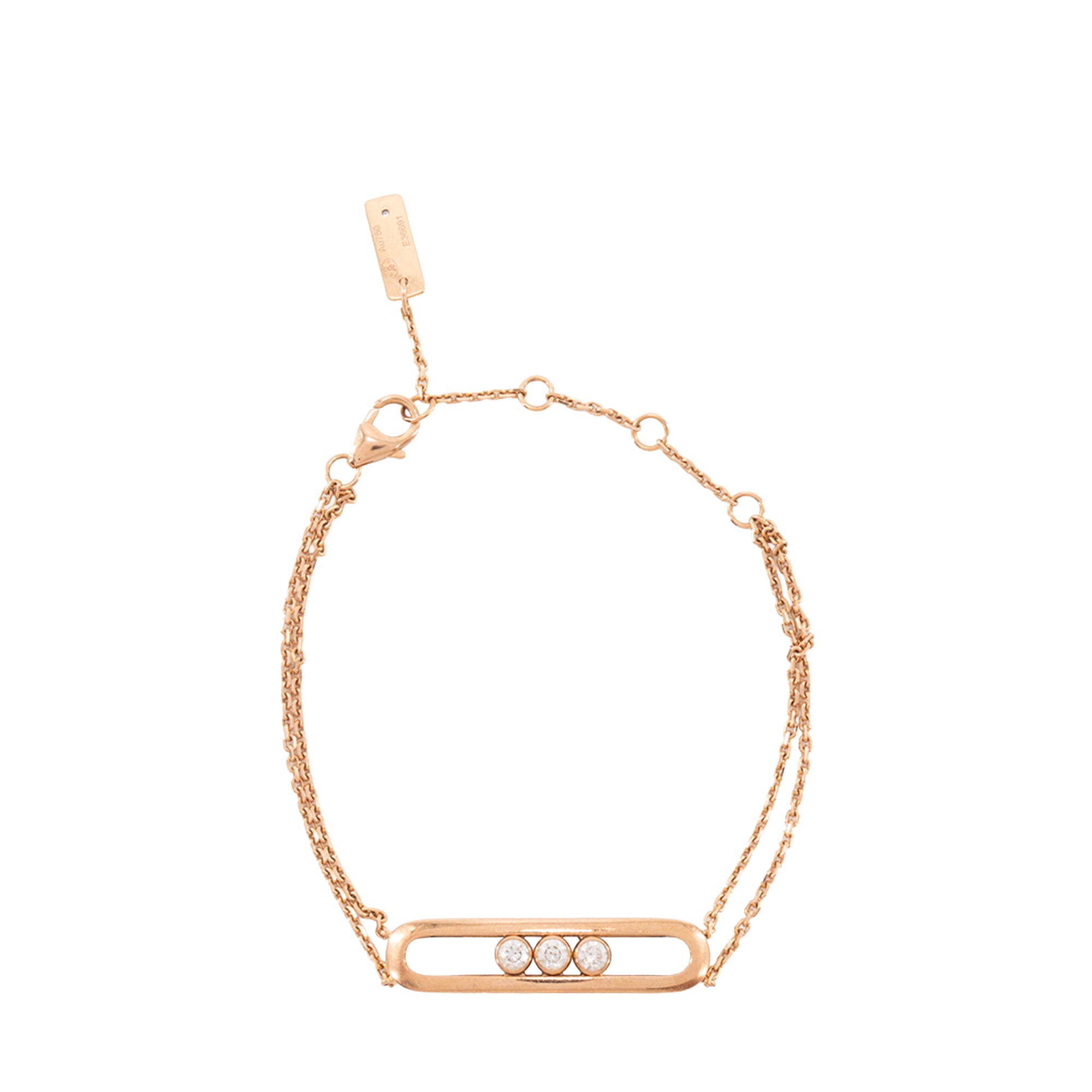 MESSIKA - Bracelet Move Classique Messika en or rose et diamants