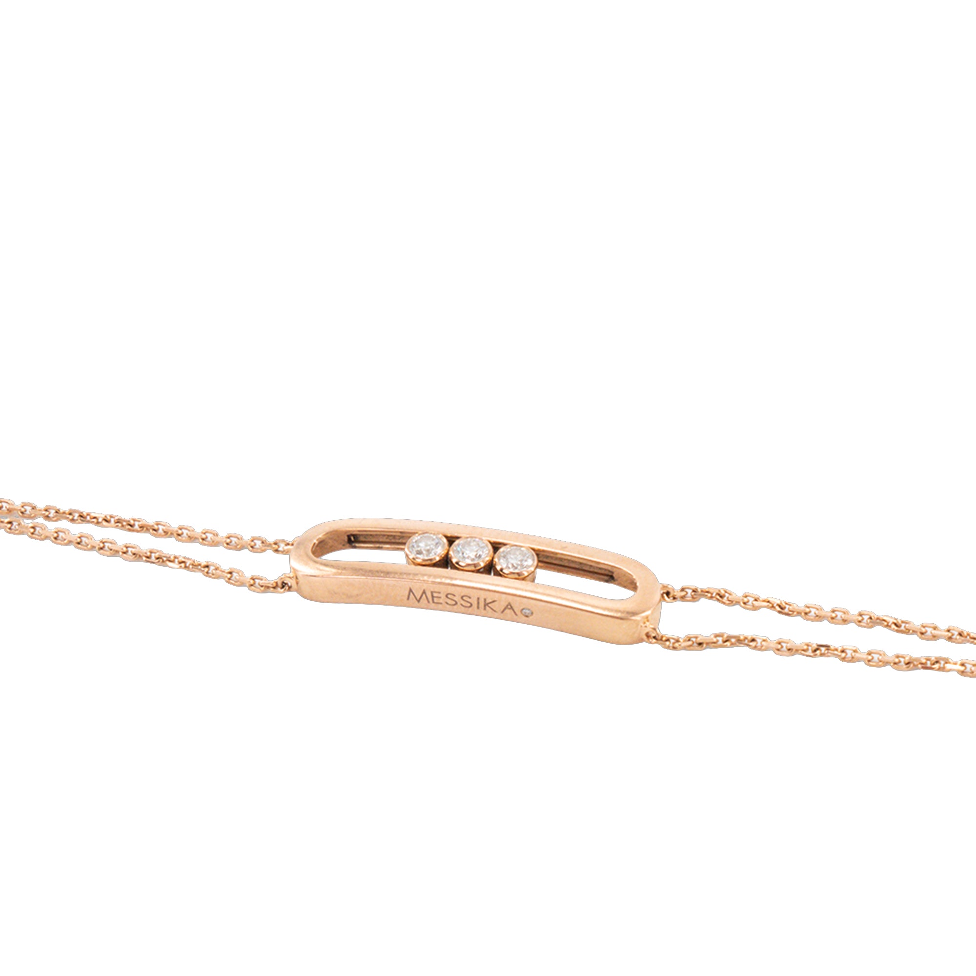 MESSIKA - Bracelet Move Classique Messika en or rose et diamants