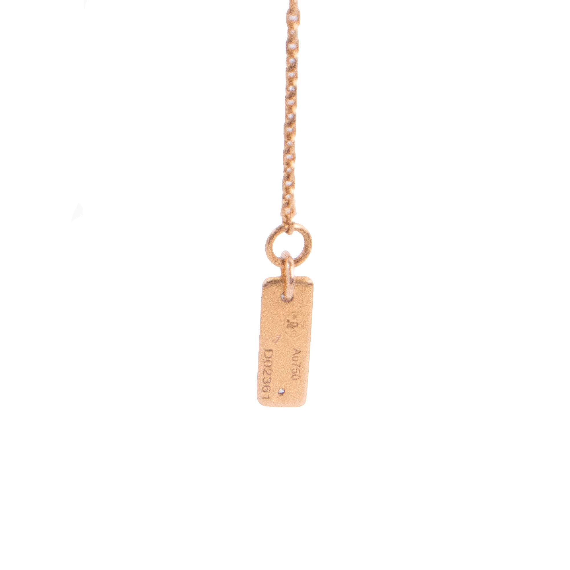 MESSIKA - Messika Glam'azone necklace in rose gold adorned with diamonds
