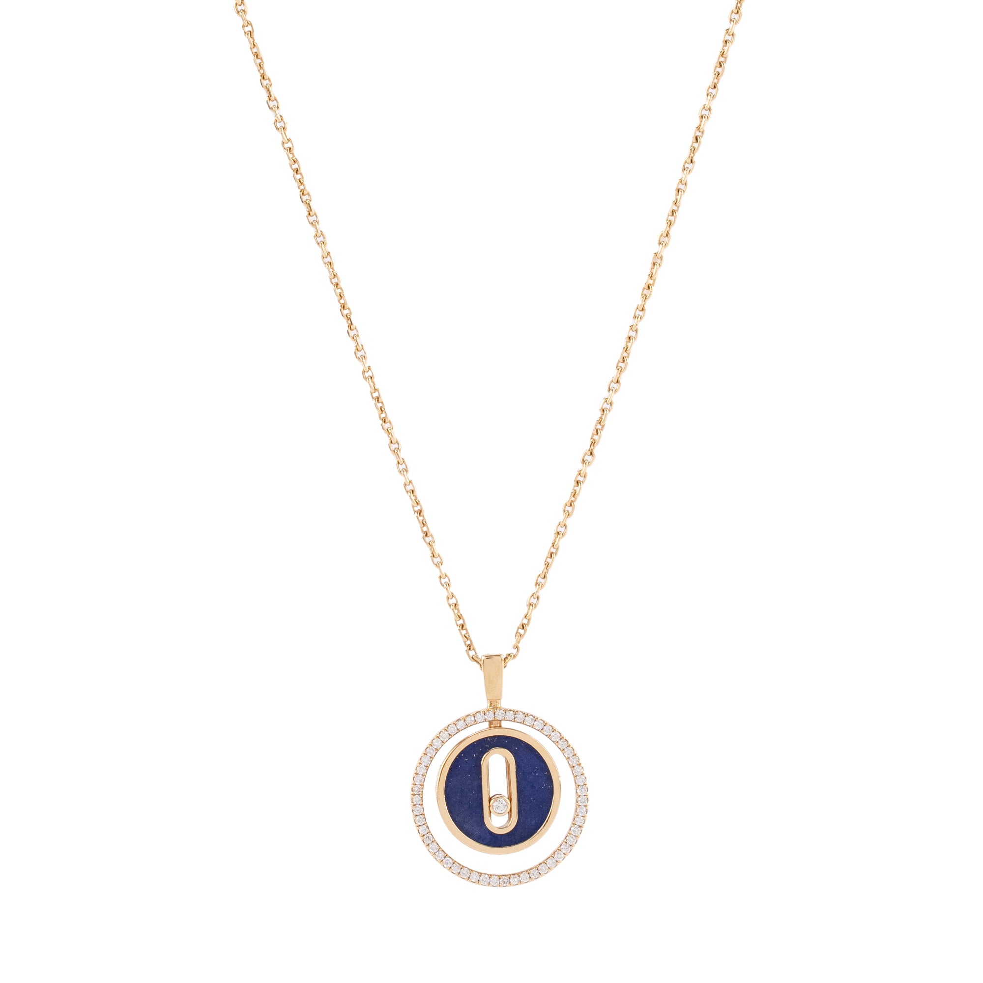 MESSIKA - Collier Lapis Lazuli Lucky Move Messika en or