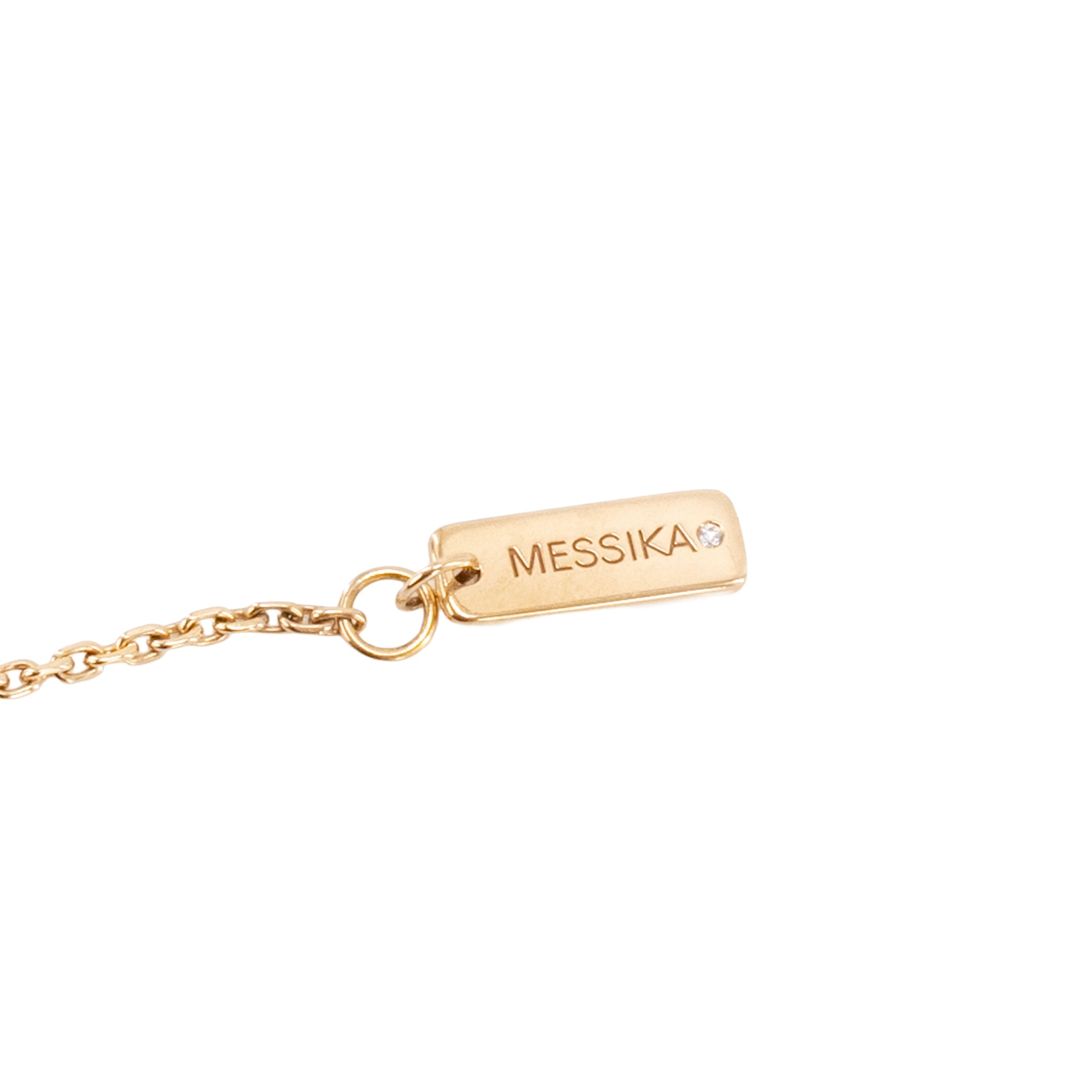 MESSIKA - Collier Lapis Lazuli Lucky Move Messika en or