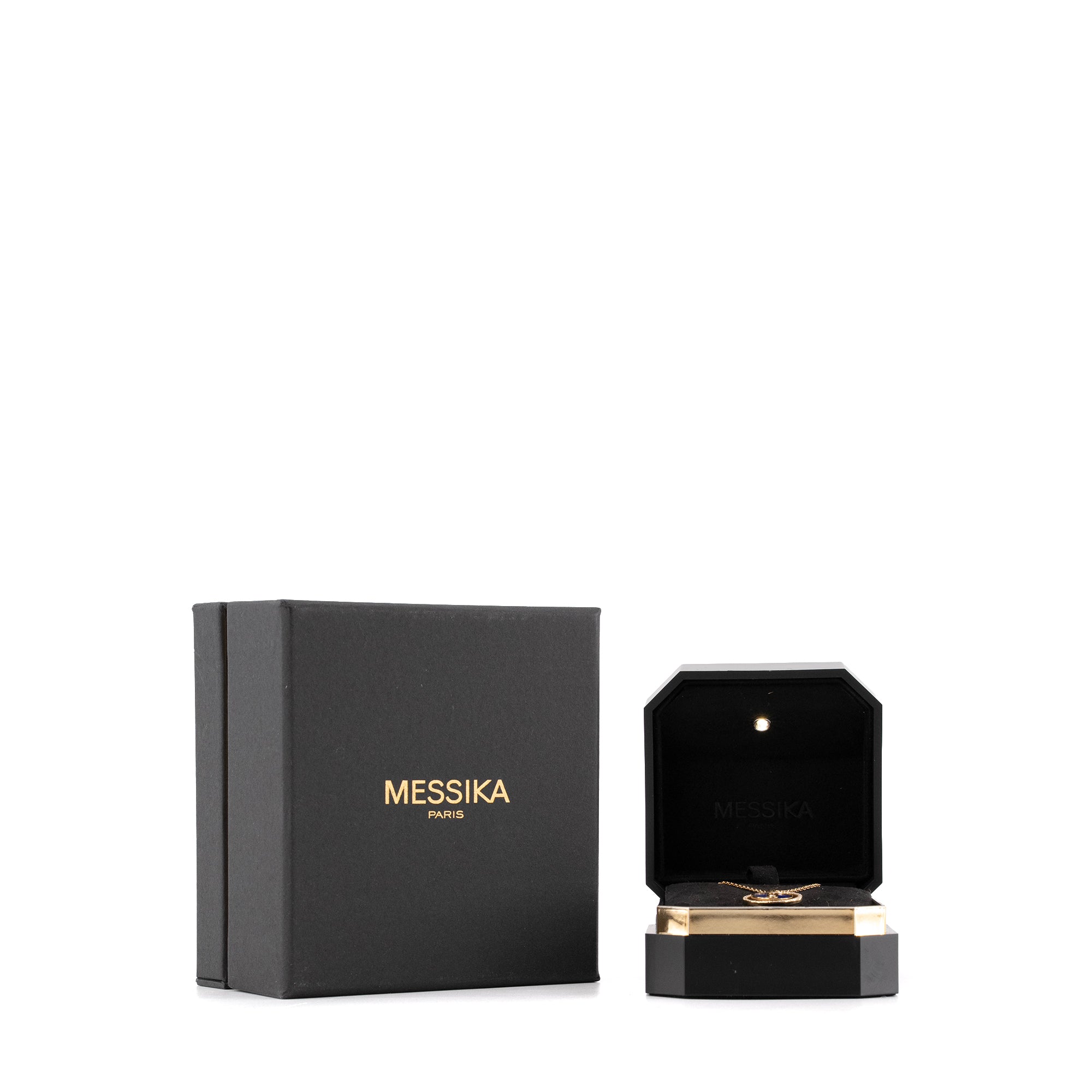 MESSIKA - Collier Lapis Lazuli Lucky Move Messika en or