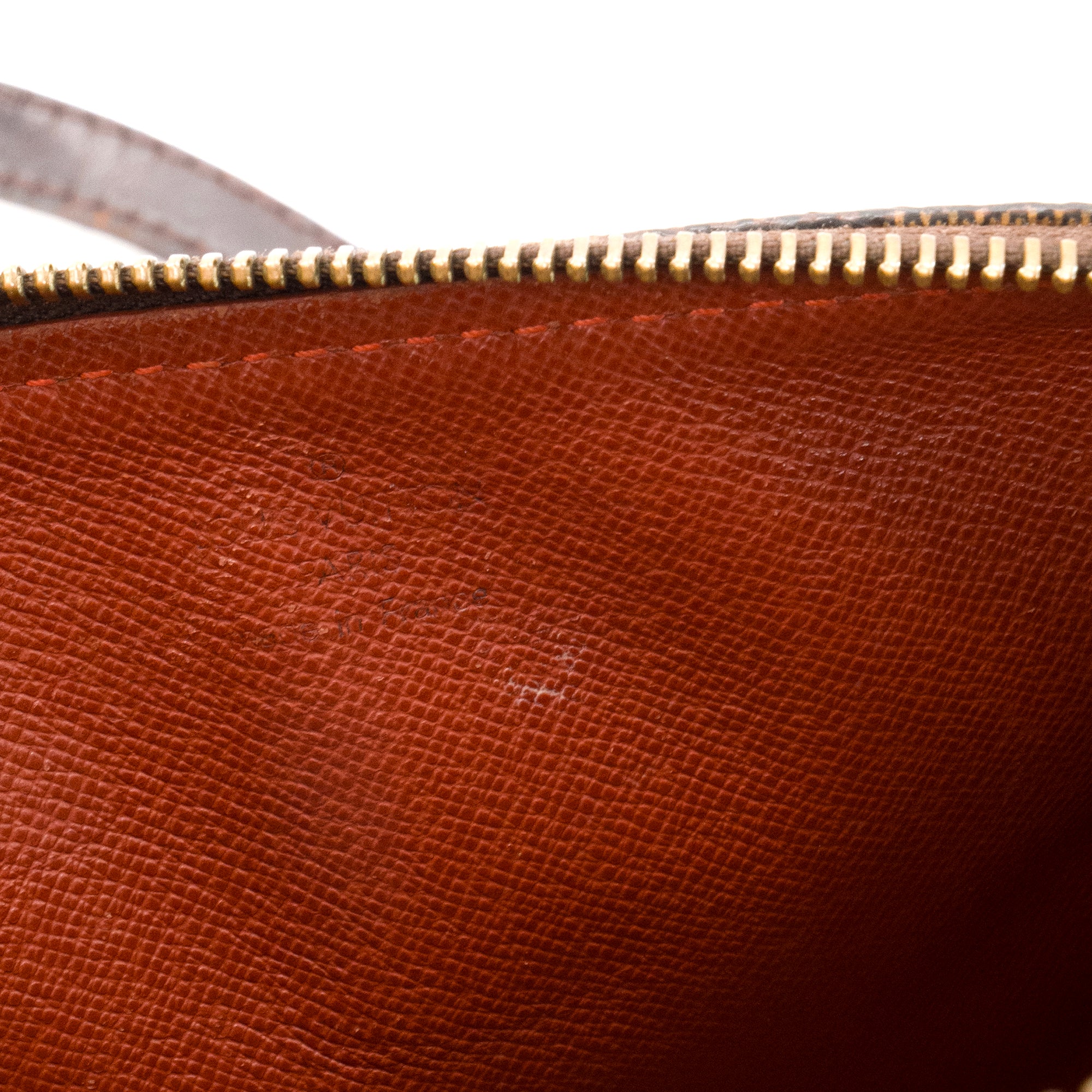 LOUIS VUITTON - Sac à main Papillon mini Louis Vuitton en toile damier ébène vintage