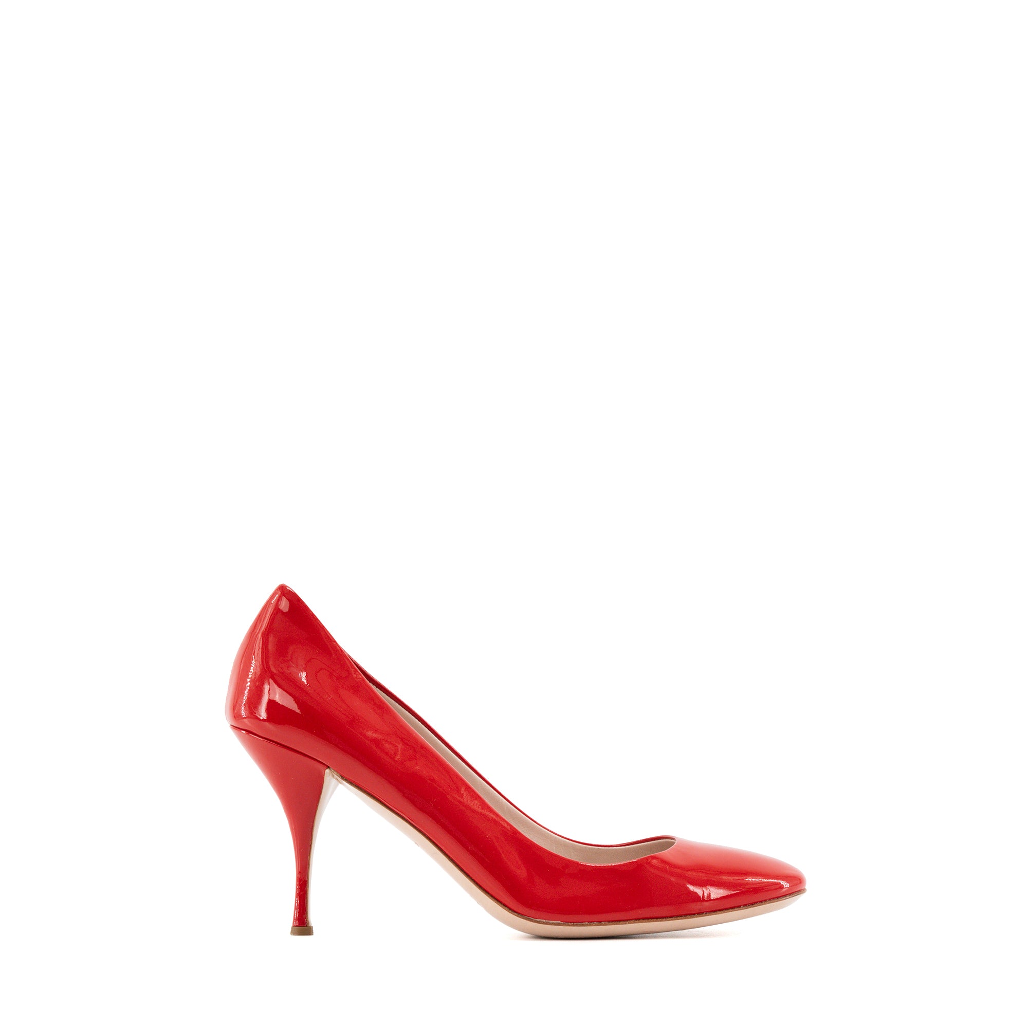 MIU MIU - Miu Miu Red Patent Leather Pumps (Size 37)