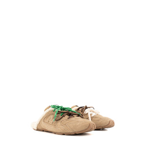 MIU MIU - Mules Sneakers 530 sl New Balance x Miu Miu en daim neige (T37,5)