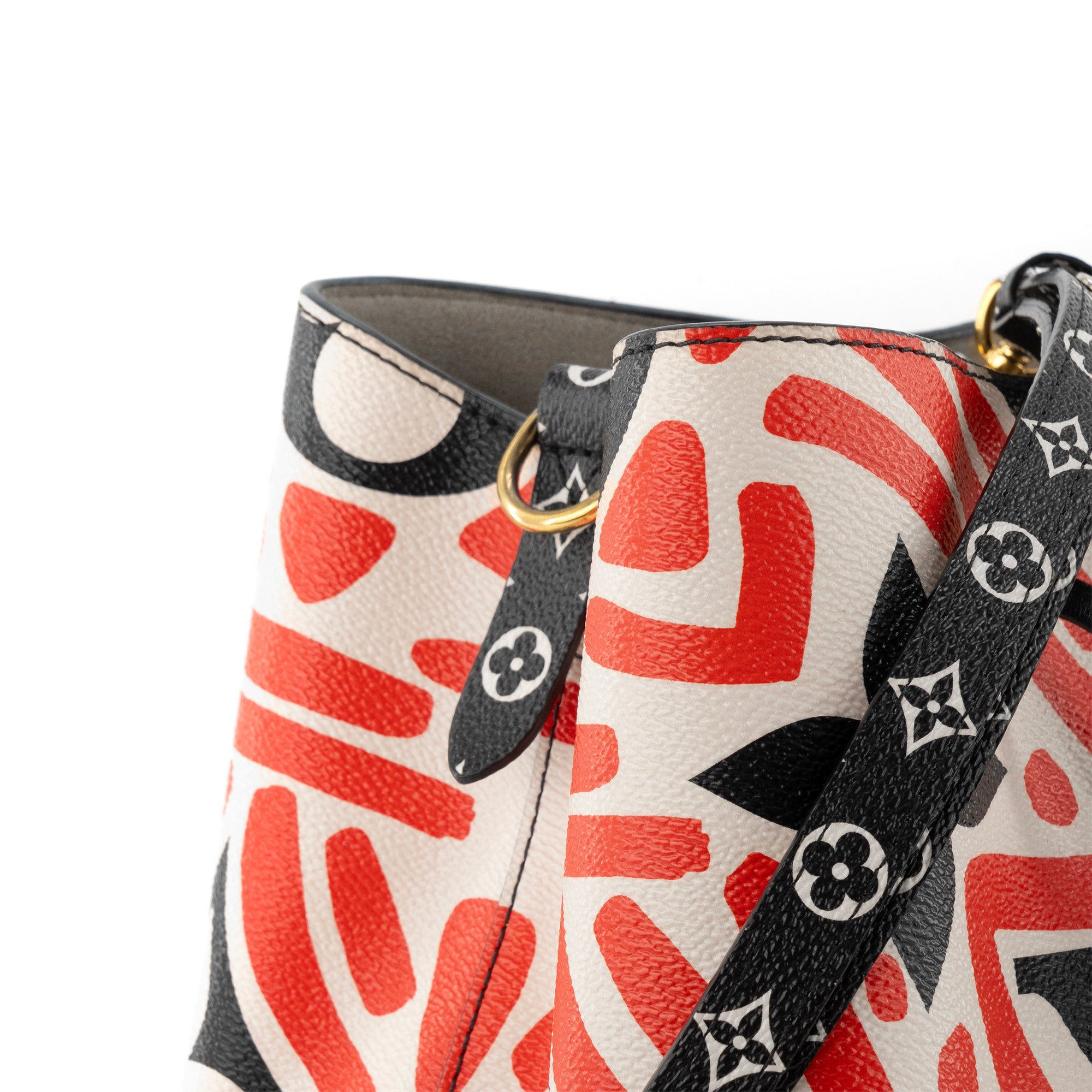LOUIS VUITTON - Sac à épaule NéoNoé Louis Vuitton en toile Monogram Giant Crafty édition limitée