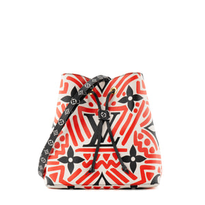 LOUIS VUITTON - Sac à épaule NéoNoé Louis Vuitton en toile Monogram Giant Crafty édition limitée