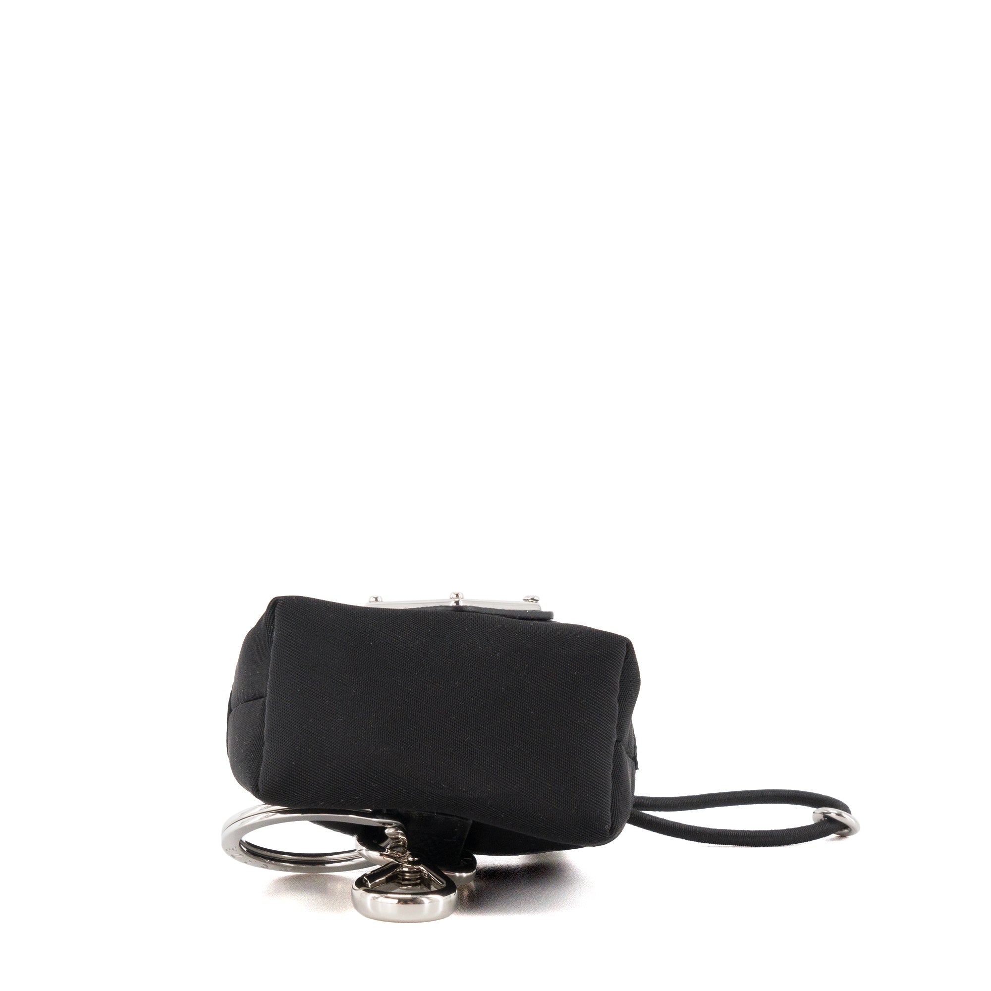 PRADA - Étui d'Airpods Prada en nylon noir