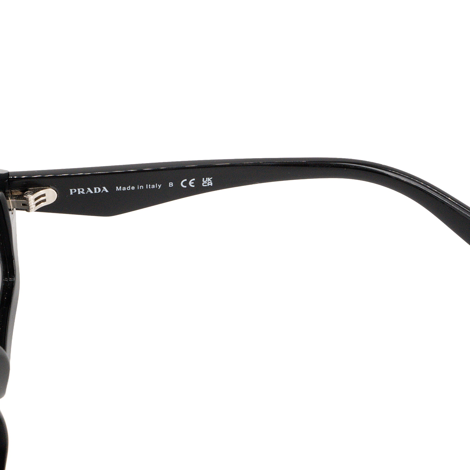 PRADA - Lunettes de soleil PR 12 Prada en plastique noir