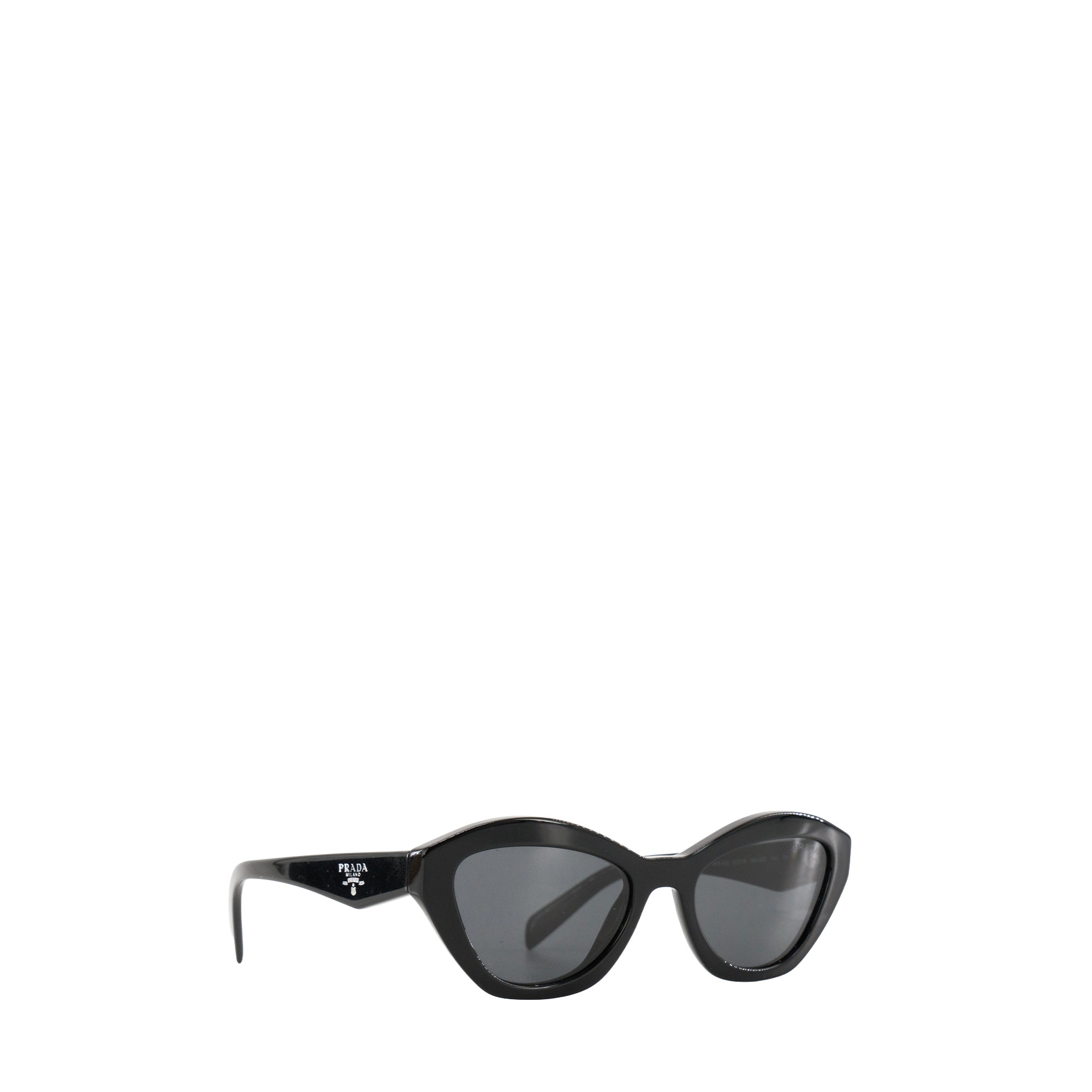 PRADA - Lunettes de soleil Prada en plastique noir
