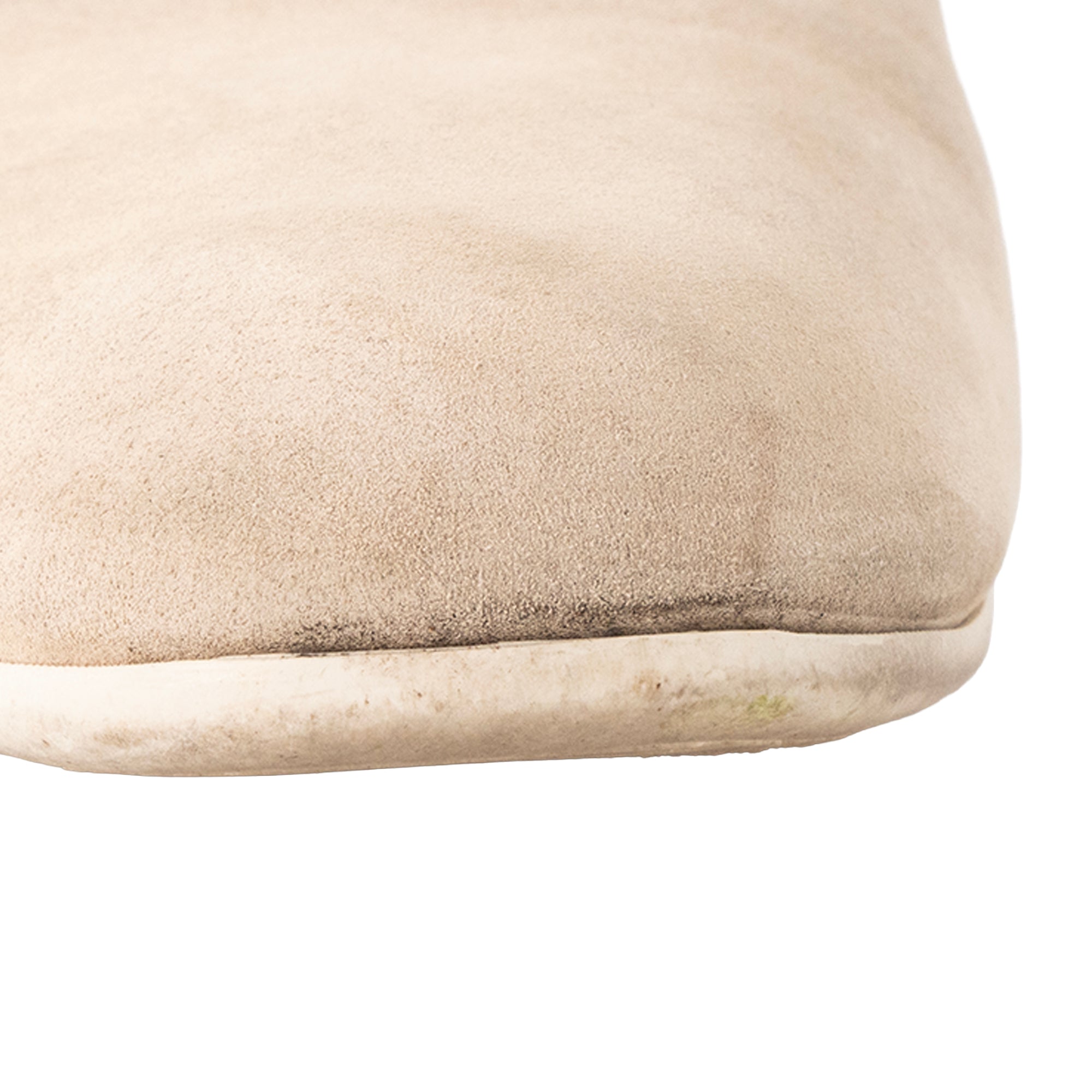 PRADA - Mocassins Prada en daim beige (T39,5)