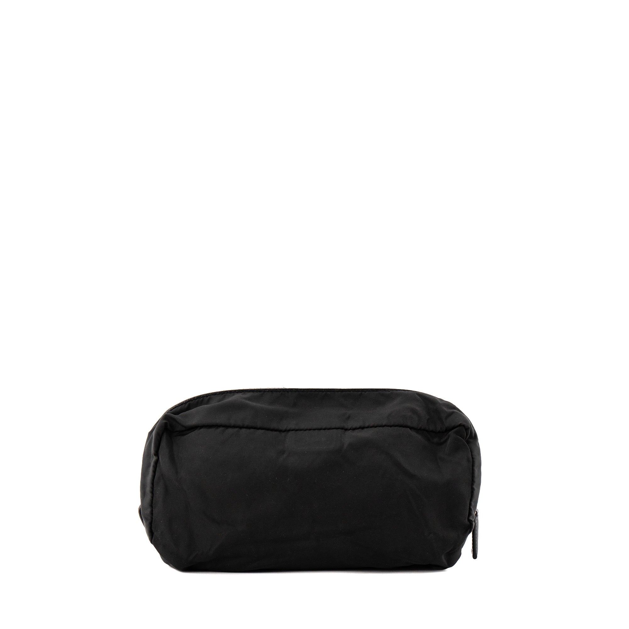 PRADA - Pochette en Re-Nylon Prada et noir saffiano