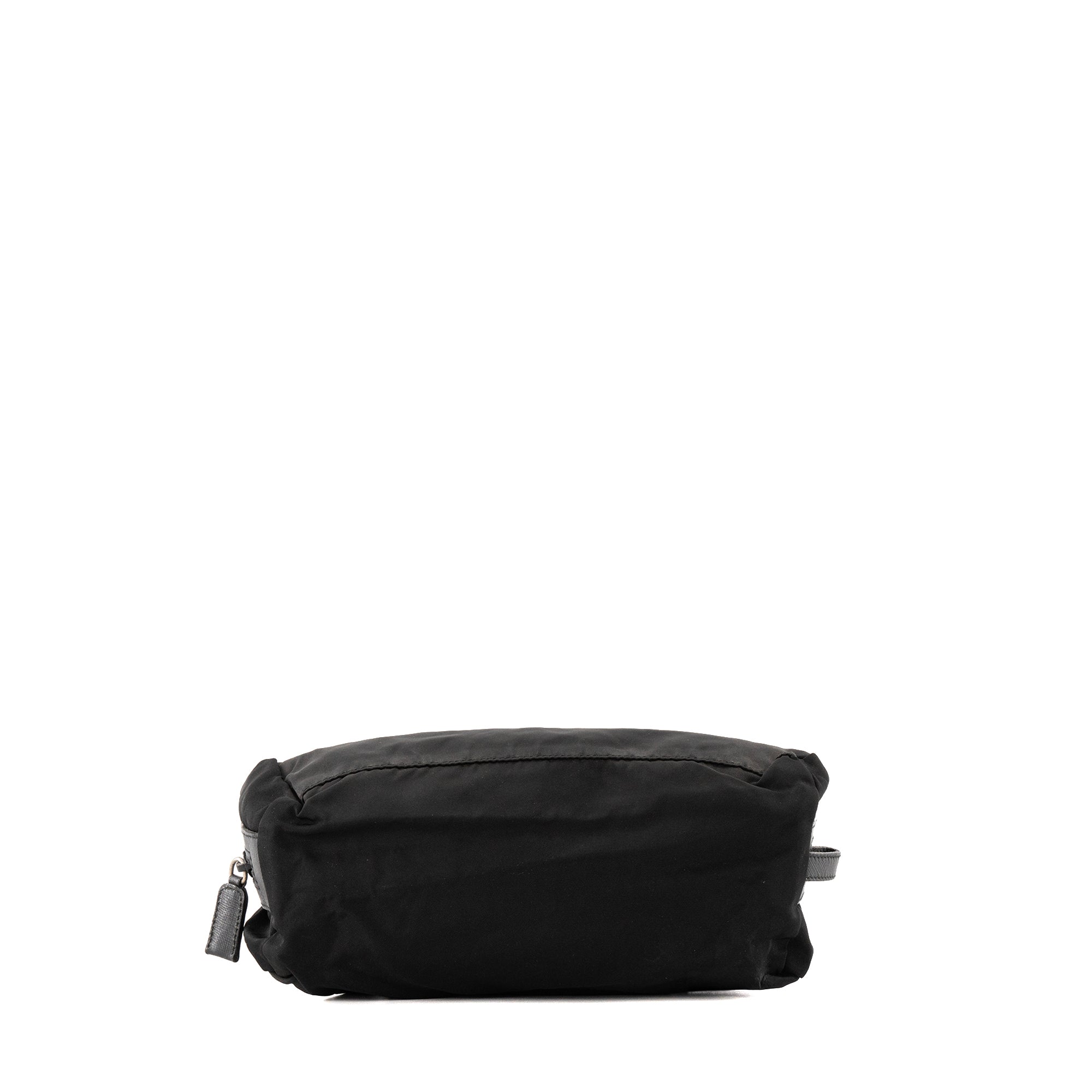 PRADA - Pochette en Re-Nylon Prada et noir saffiano