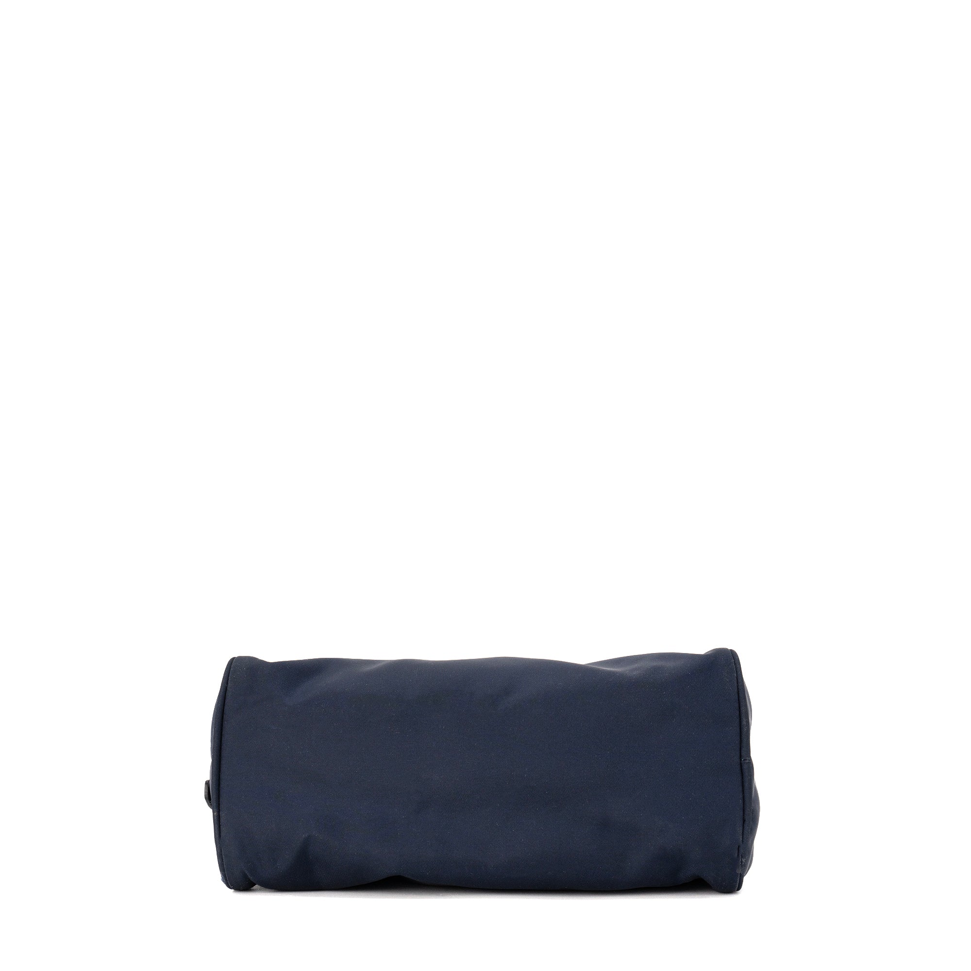 PRADA - Pochette Prada en nylon bleu marine