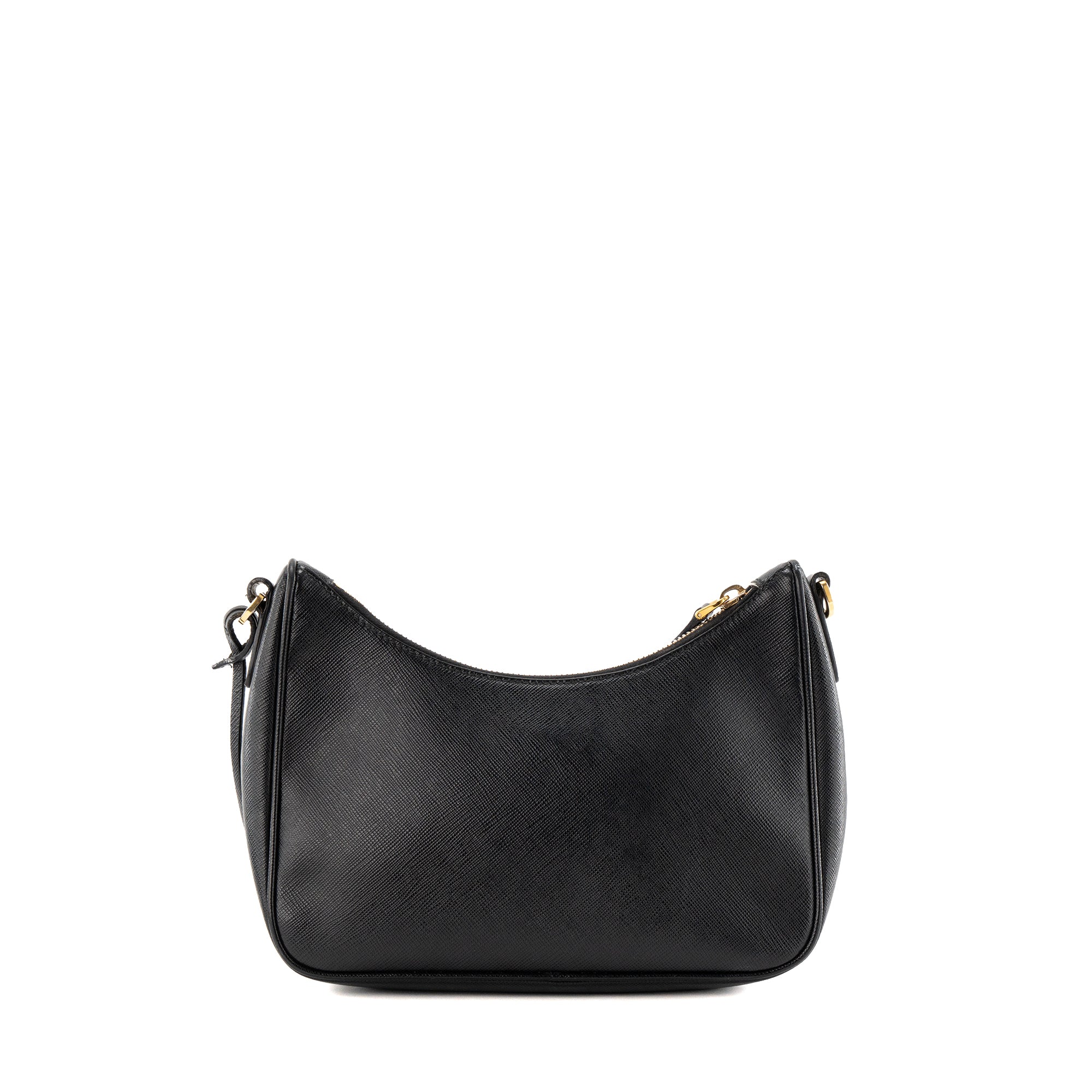 PRADA - Sac à bandoulière Re-Edition 2005 Prada en cuir saffiano noir