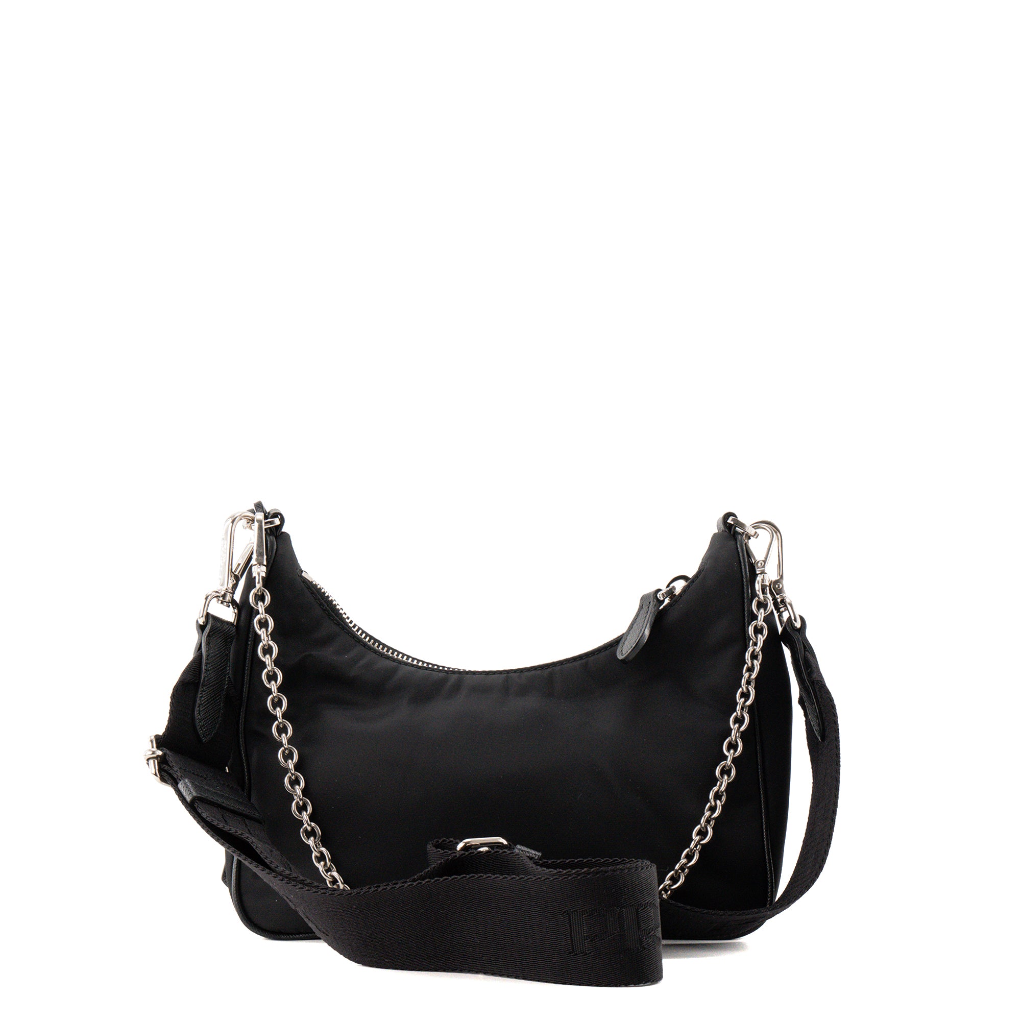 PRADA - Sac à bandoulière Re-Edition 2005 Prada en Re-nylon et cuir saffiano noir
