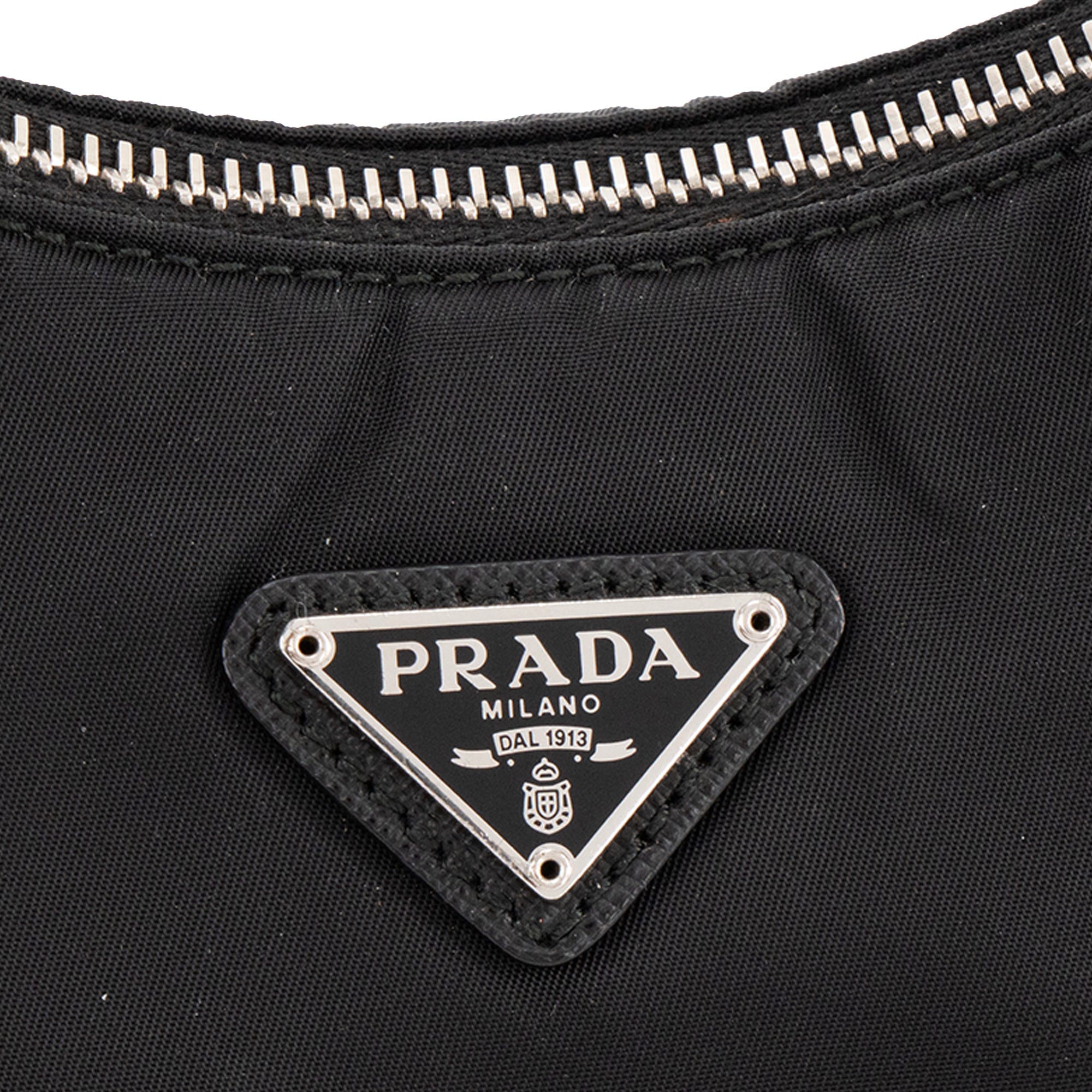 PRADA - Sac à bandoulière Re-Edition 2005 Prada en Re-Nylon et cuir Saffiano noir