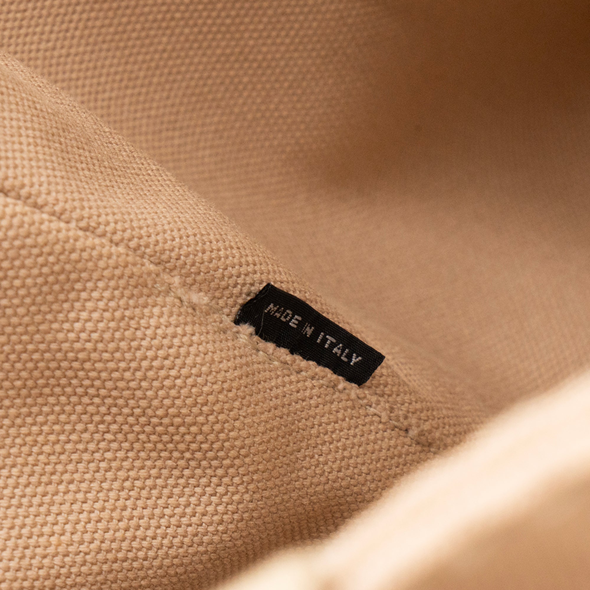 PRADA - Sac Cabas Canapa Large Prada en toile beige