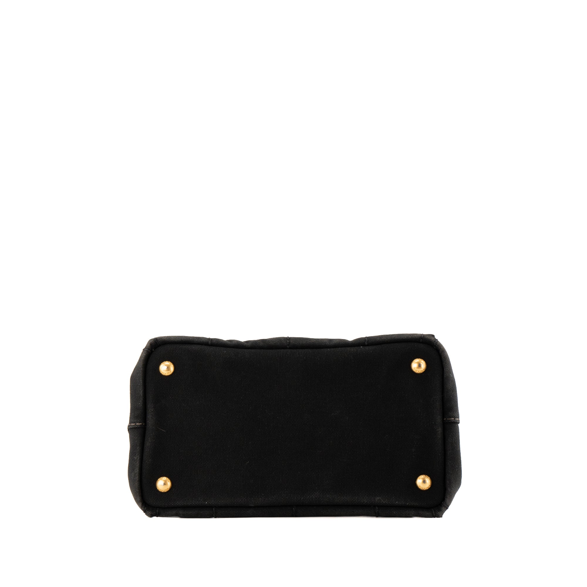 PRADA - Sac Cabas Canapa Mini Prada en denim noir