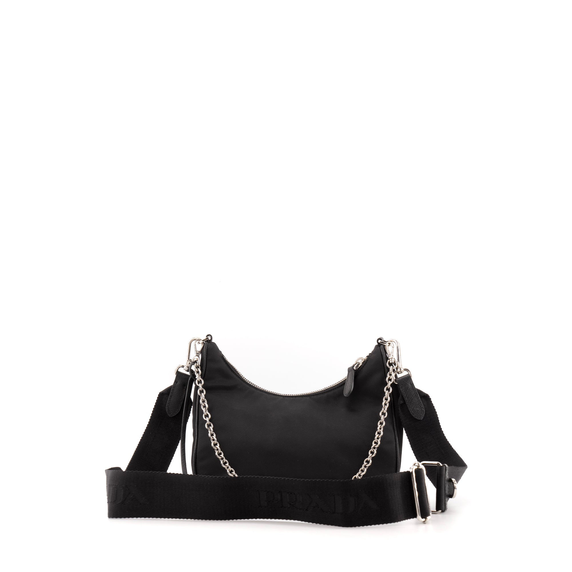 PRADA - Sac Ré-Édition 2005 Prada en re-nylon noir