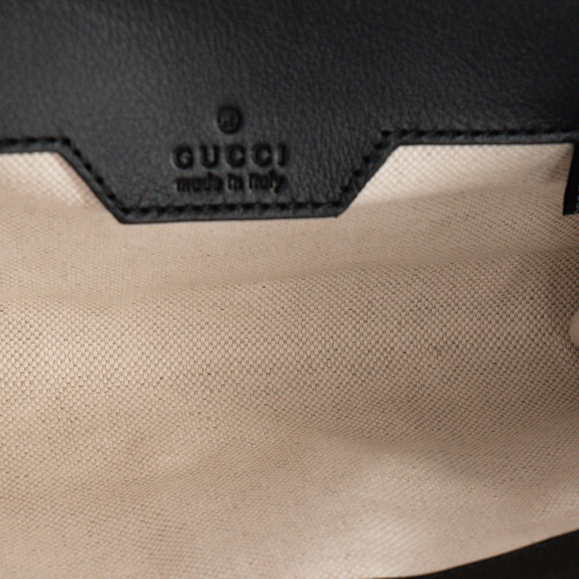 GUCCI - Sac à bandoulière Diana Mini Gucci en bamboo et cuir noir