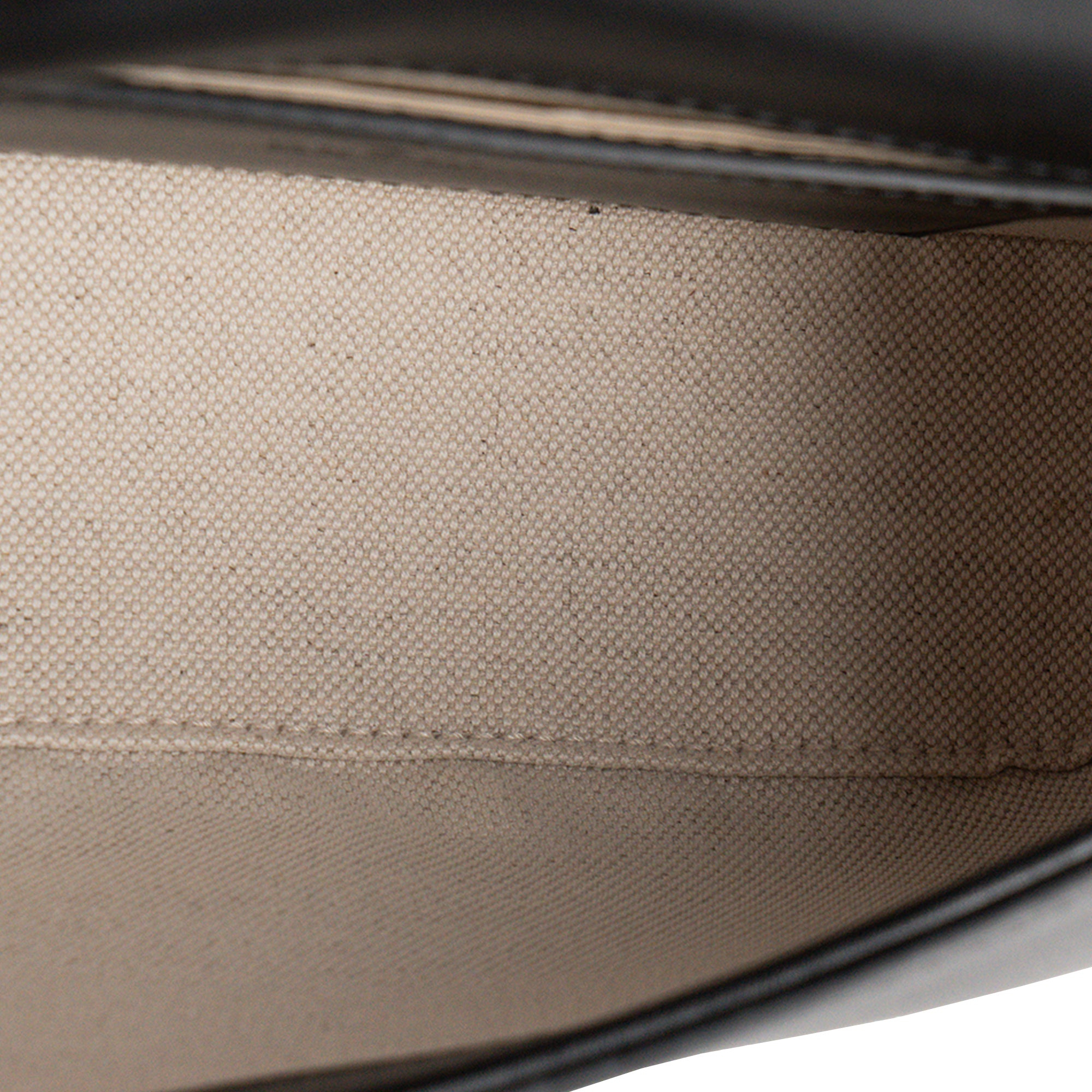 GUCCI - Sac à bandoulière Blondie Gucci en cuir lisse noir