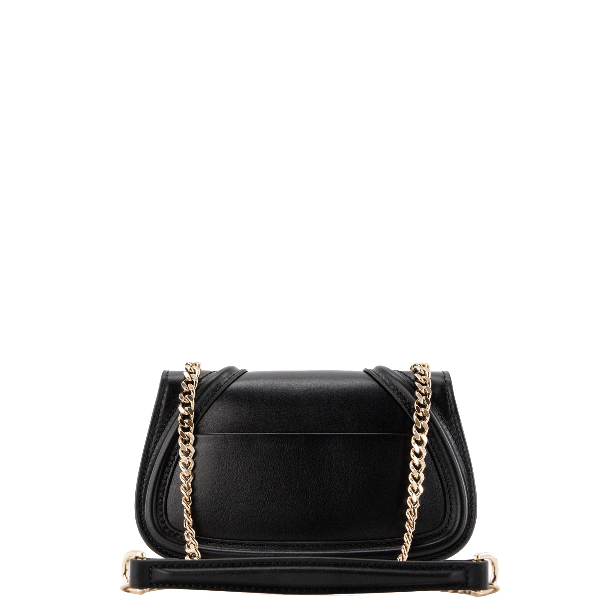 GUCCI - Sac à bandoulière Blondie Gucci en cuir lisse noir