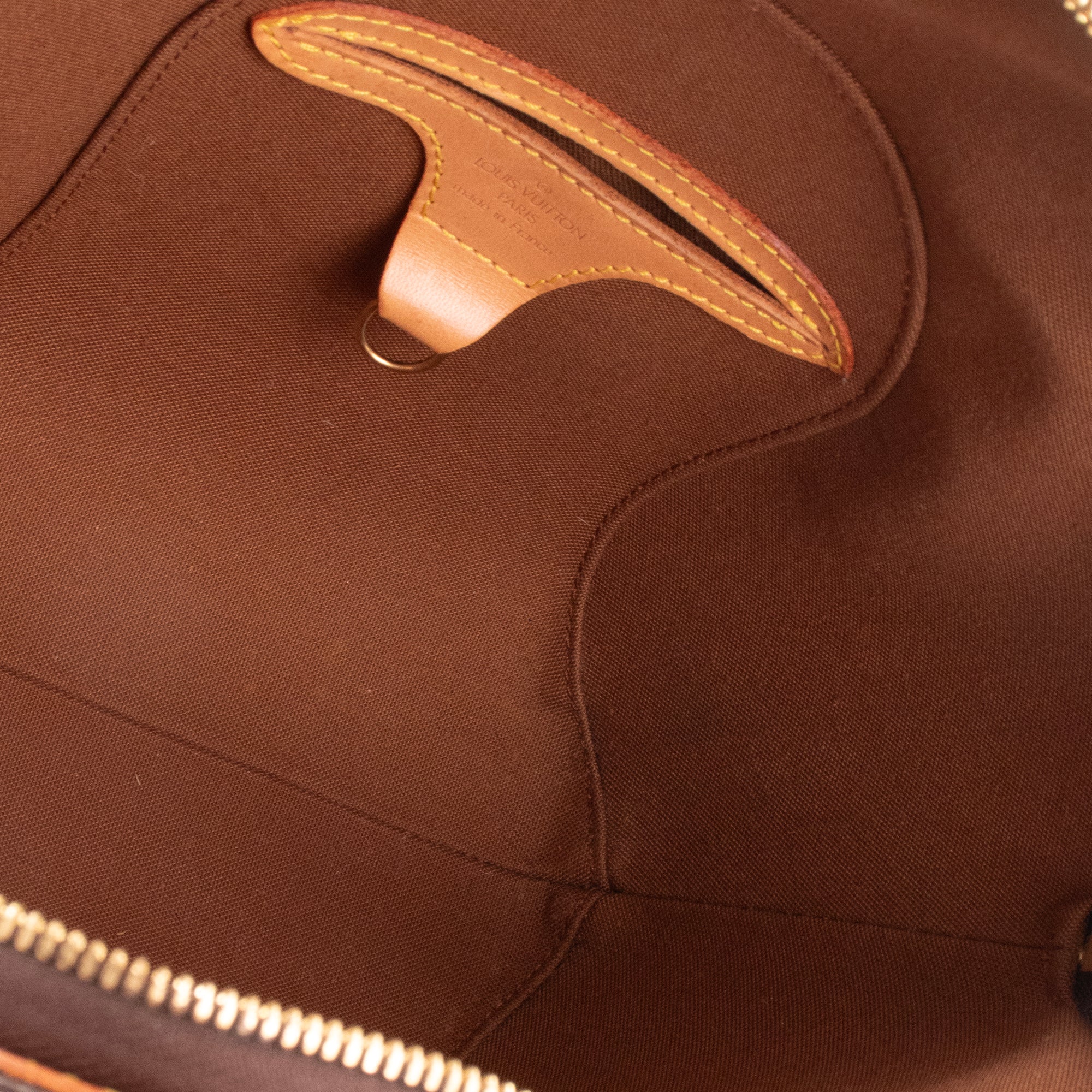 LOUIS VUITTON - Sac à main Ellipse Louis Vuitton en toile enduite monogrammée vintage
