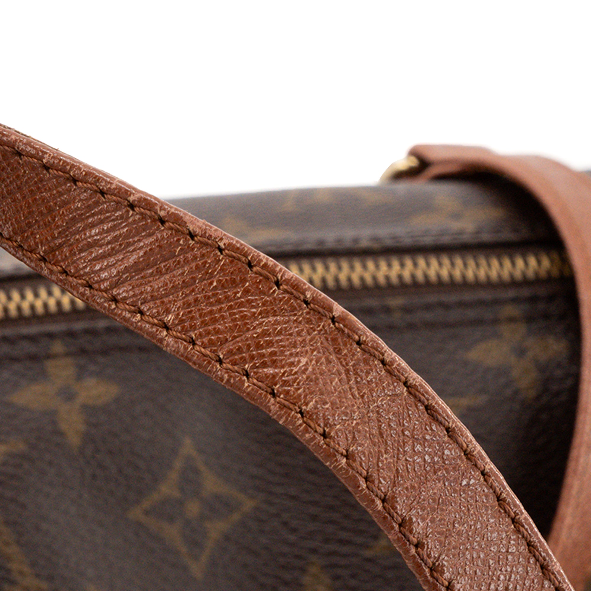 LOUIS VUITTON - Sac à main Papillon Louis Vuitton en toile monogrammée vintage