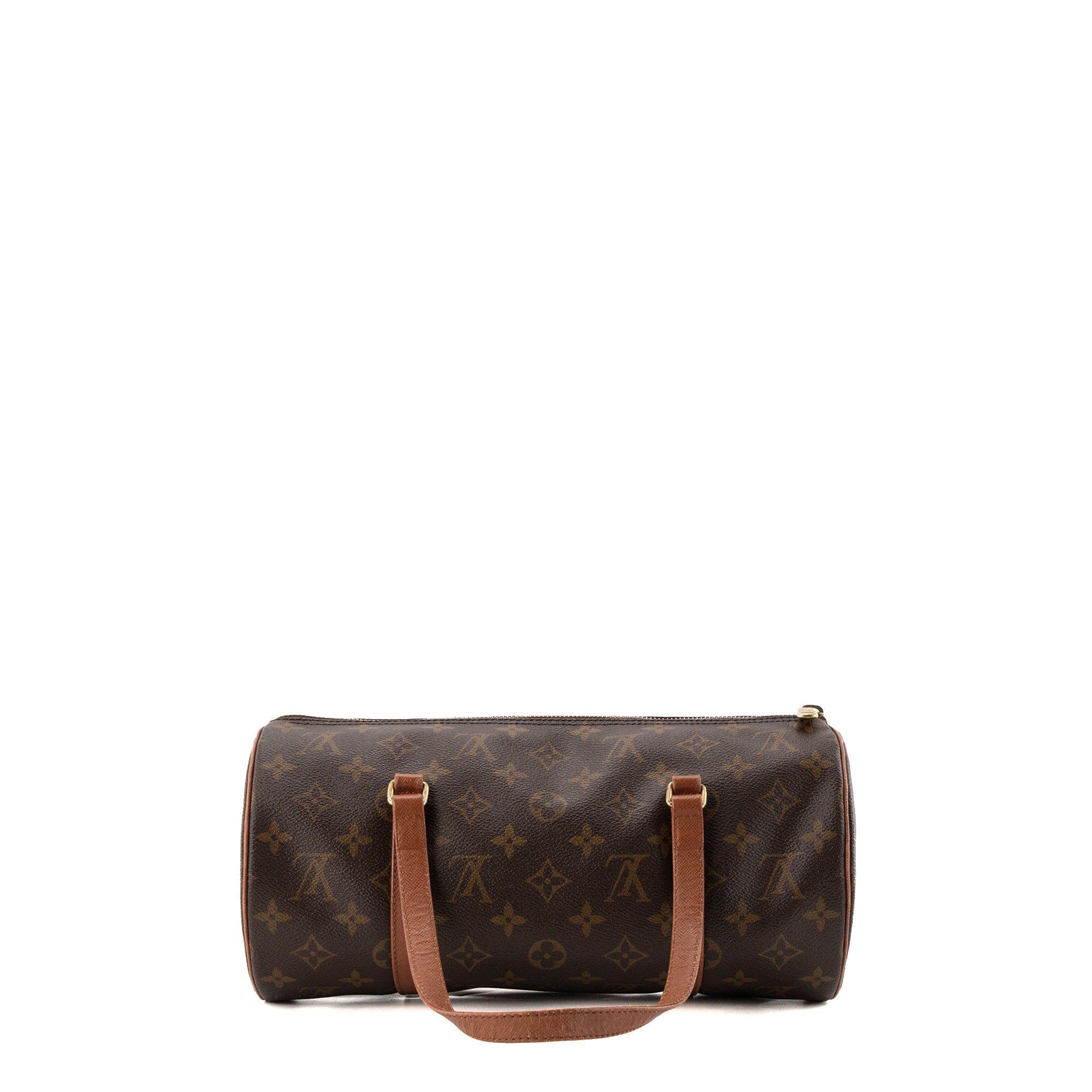 LOUIS VUITTON - Sac à main Papillon Louis Vuitton en toile monogrammée vintage