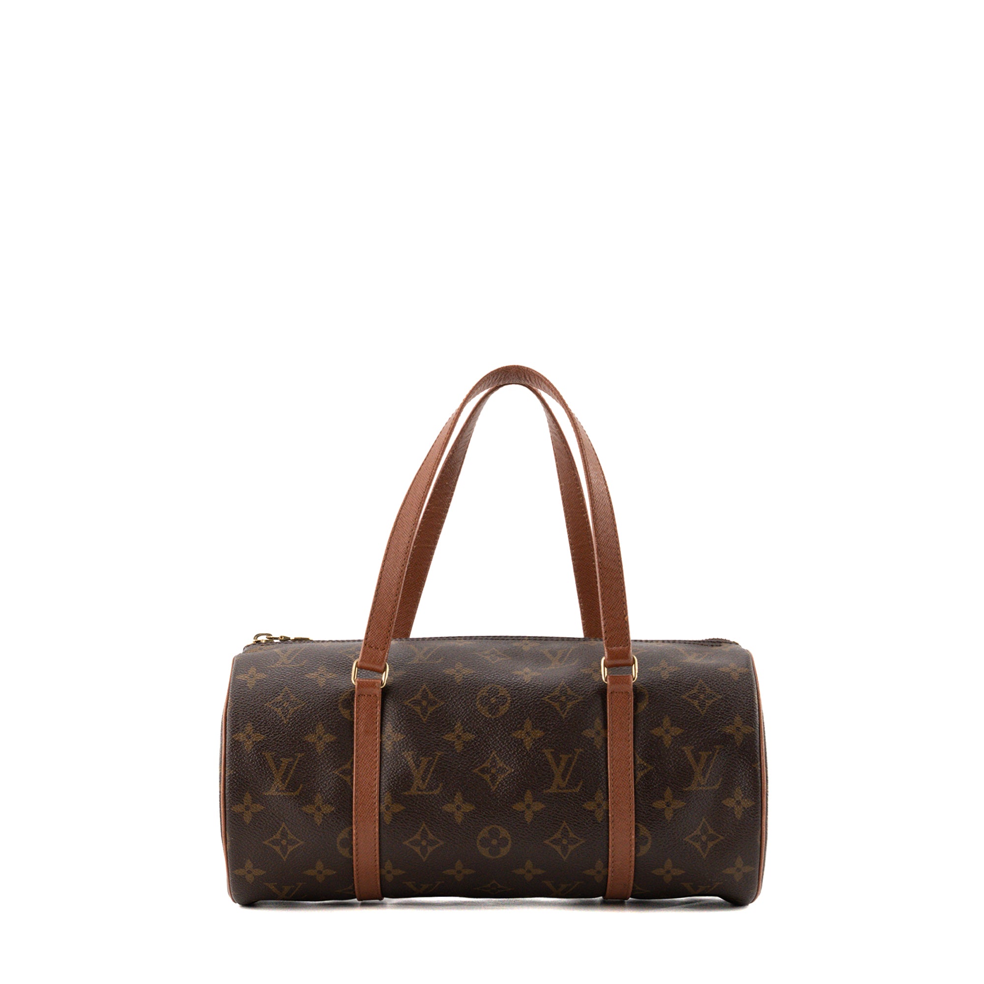 LOUIS VUITTON - Sac à main Papillon Louis Vuitton en toile monogrammée vintage