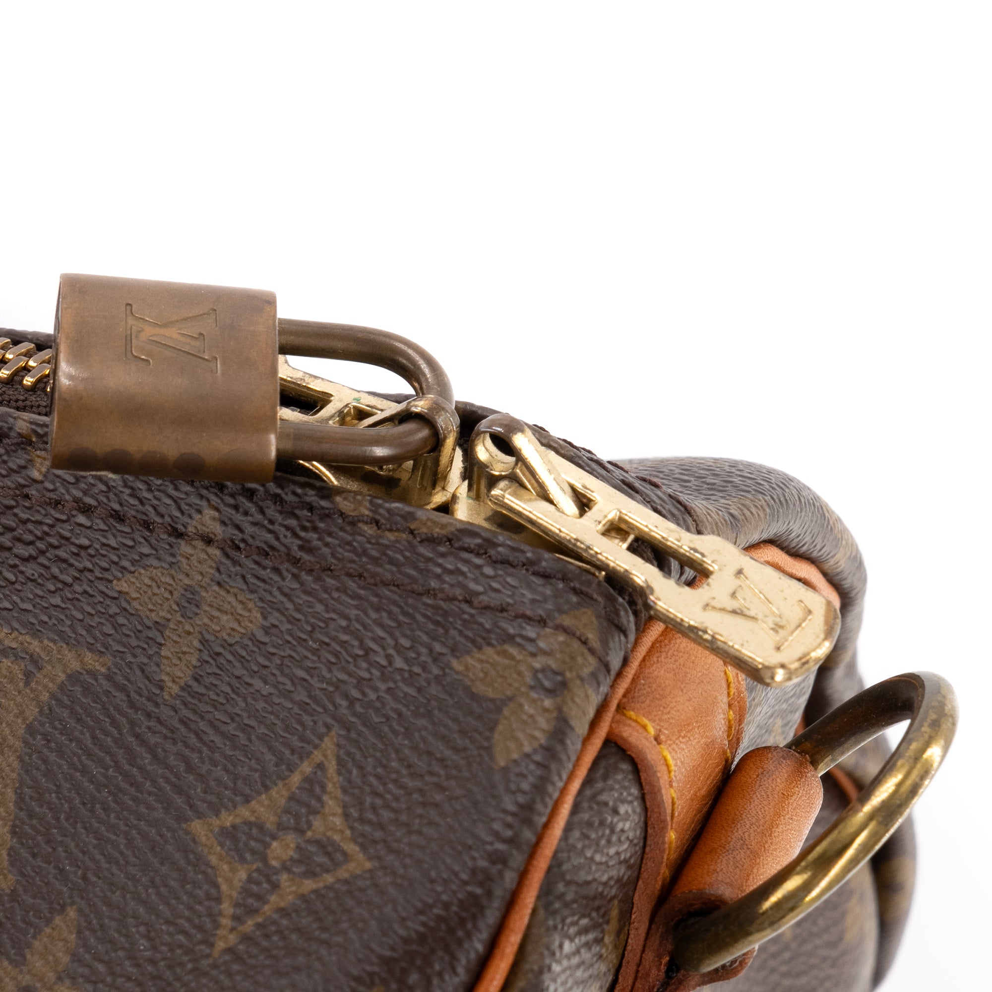 LOUIS VUITTON - Sac de voyage Keepall 60 bandoulière Louis Vuitton en toile enduite monogrammée vintage