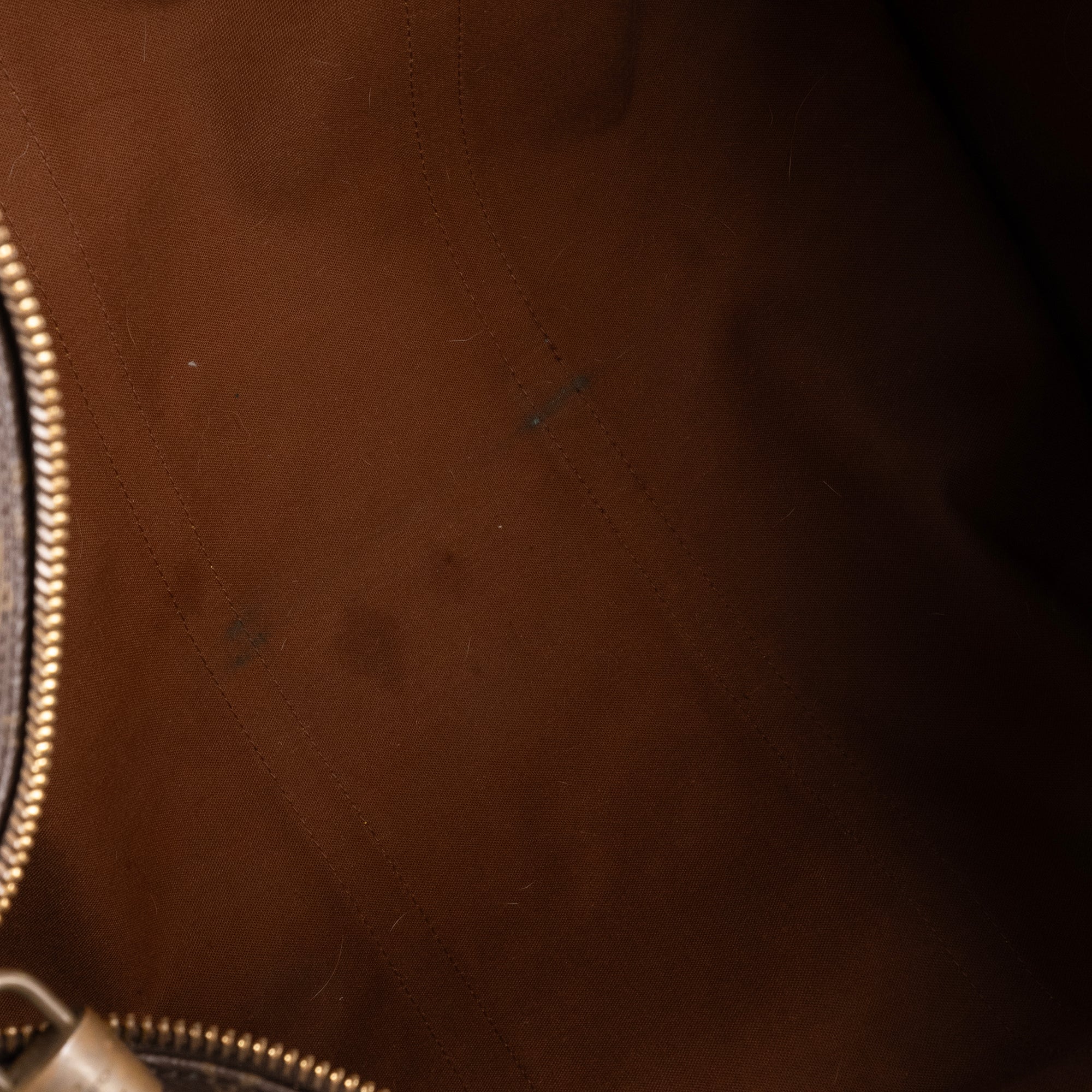 LOUIS VUITTON - Sac de voyage Keepall 60 bandoulière Louis Vuitton en toile enduite monogrammée vintage