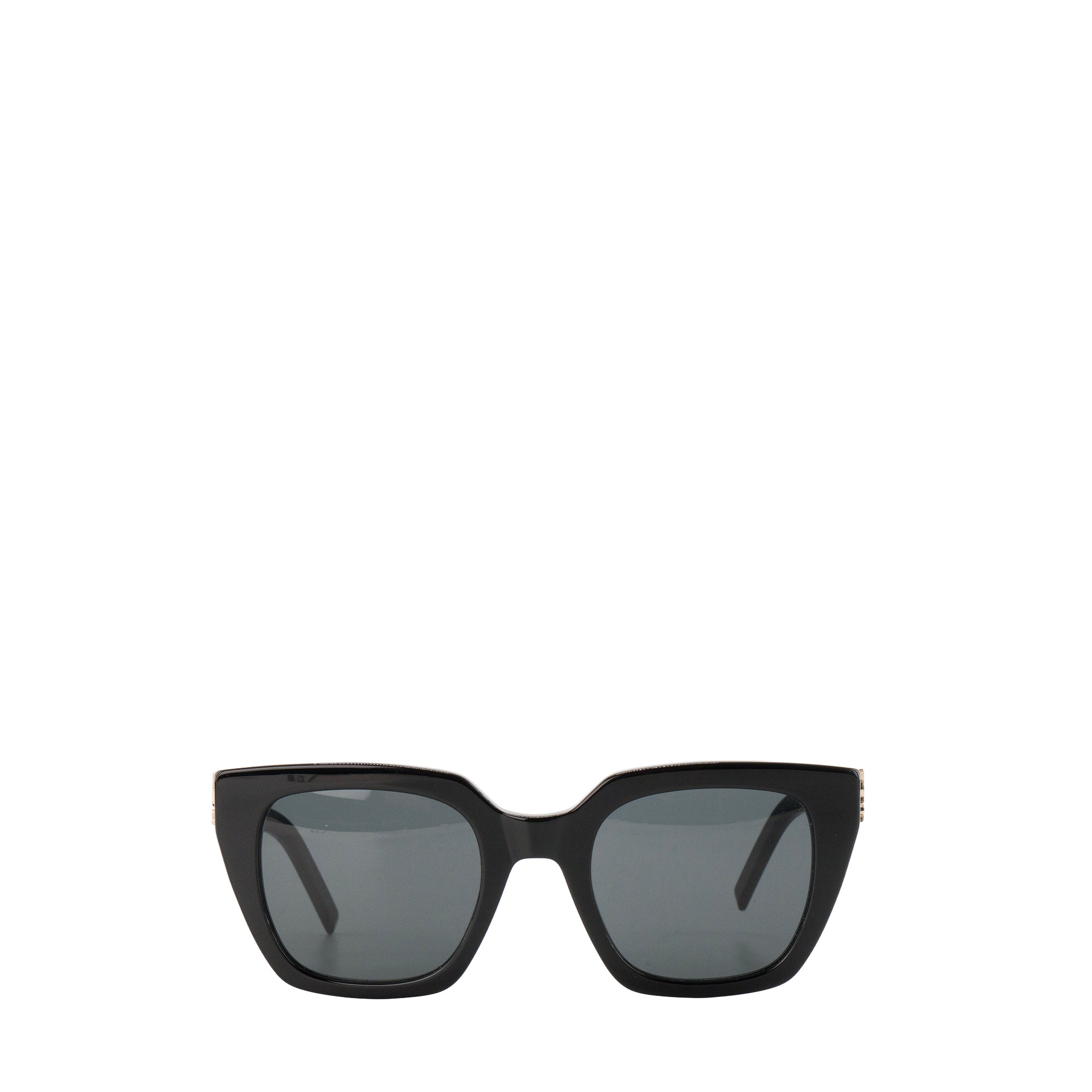 SAINT LAURENT - Lunettes de soleil Saint Laurent en acétate noir