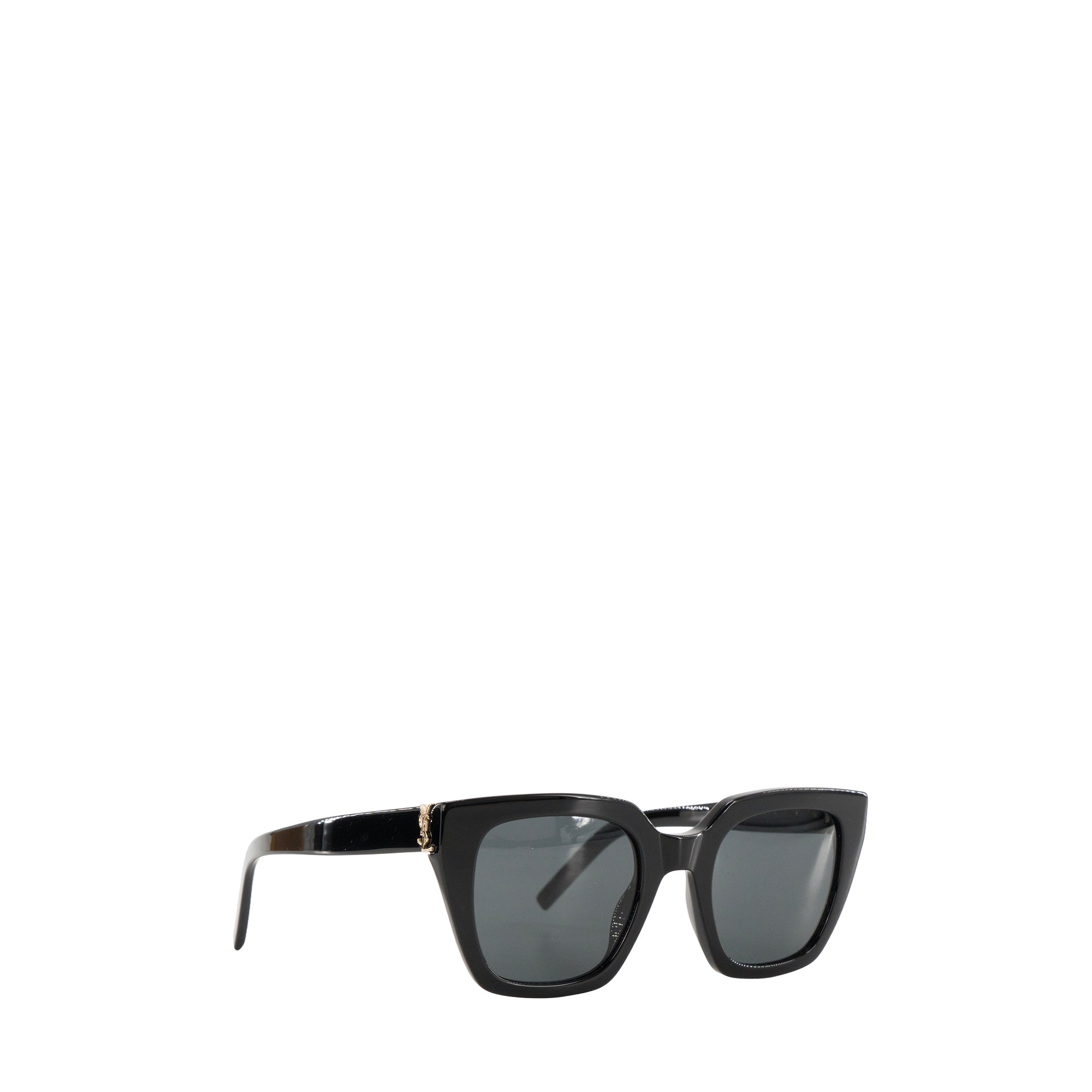 SAINT LAURENT - Lunettes de soleil Saint Laurent en acétate noir