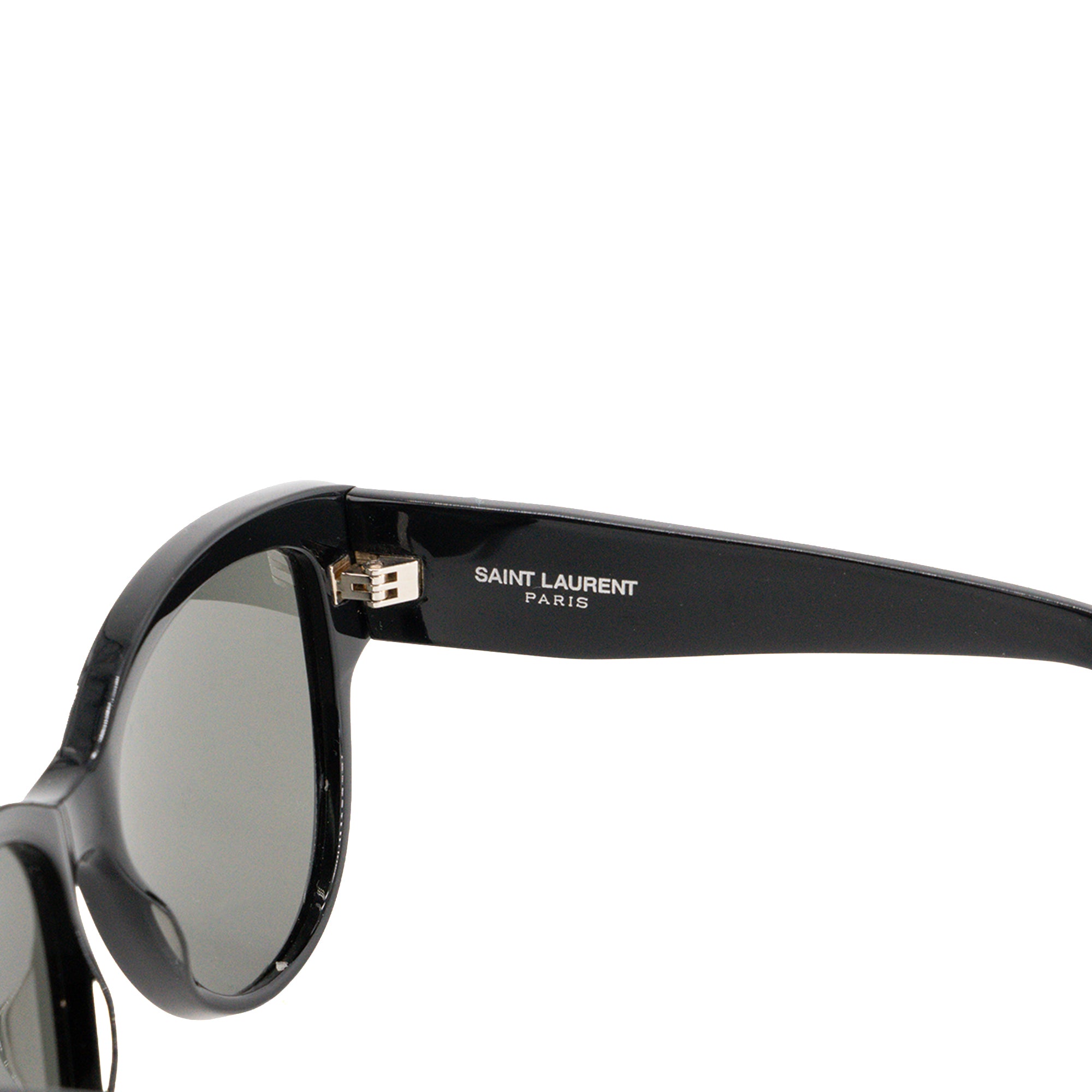 SAINT LAURENT - Lunettes de soleil Saint Laurent en acétate noir