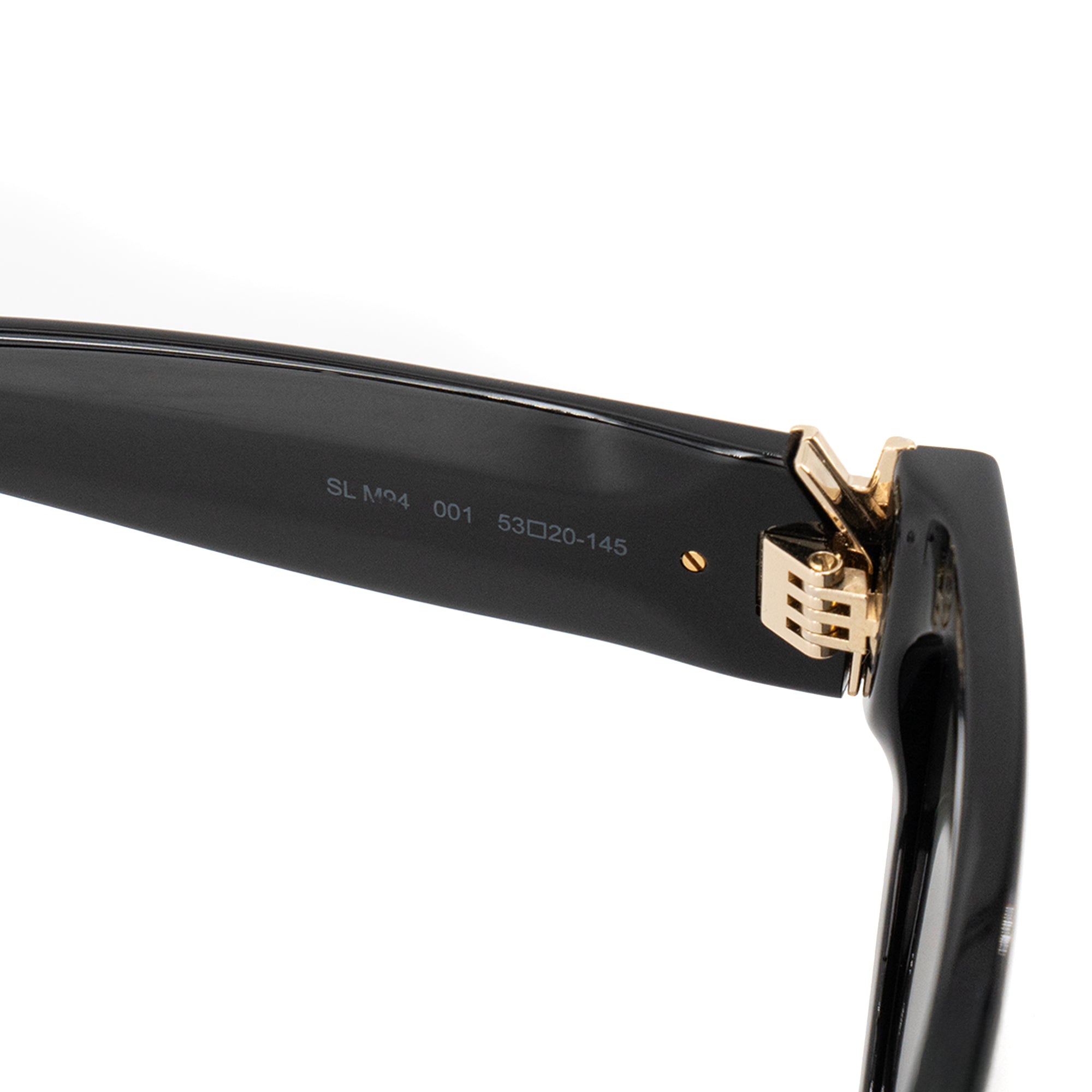 SAINT LAURENT - Lunettes de soleil Saint Laurent en acétate noir