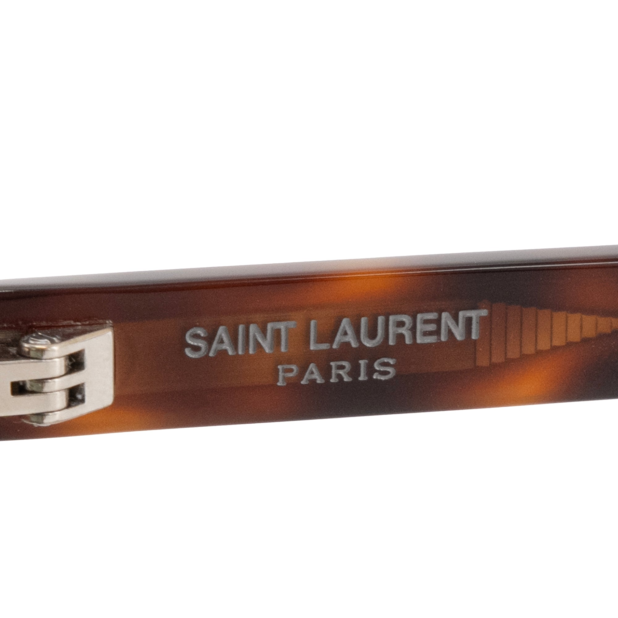 SAINT LAURENT - Lunettes de soleil SL496 Saint Laurent en plastique marron
