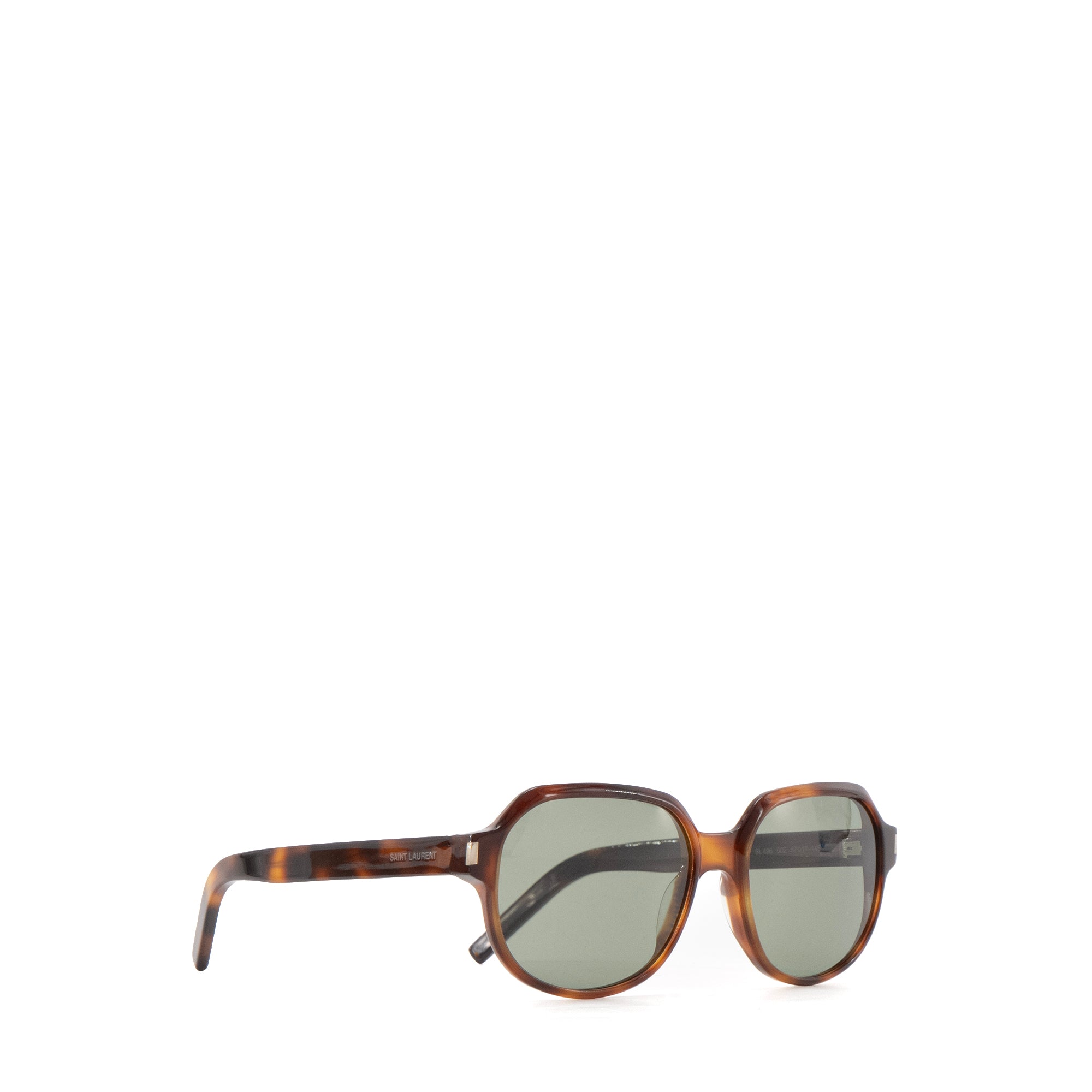 SAINT LAURENT - Lunettes de soleil SL496 Saint Laurent en plastique marron