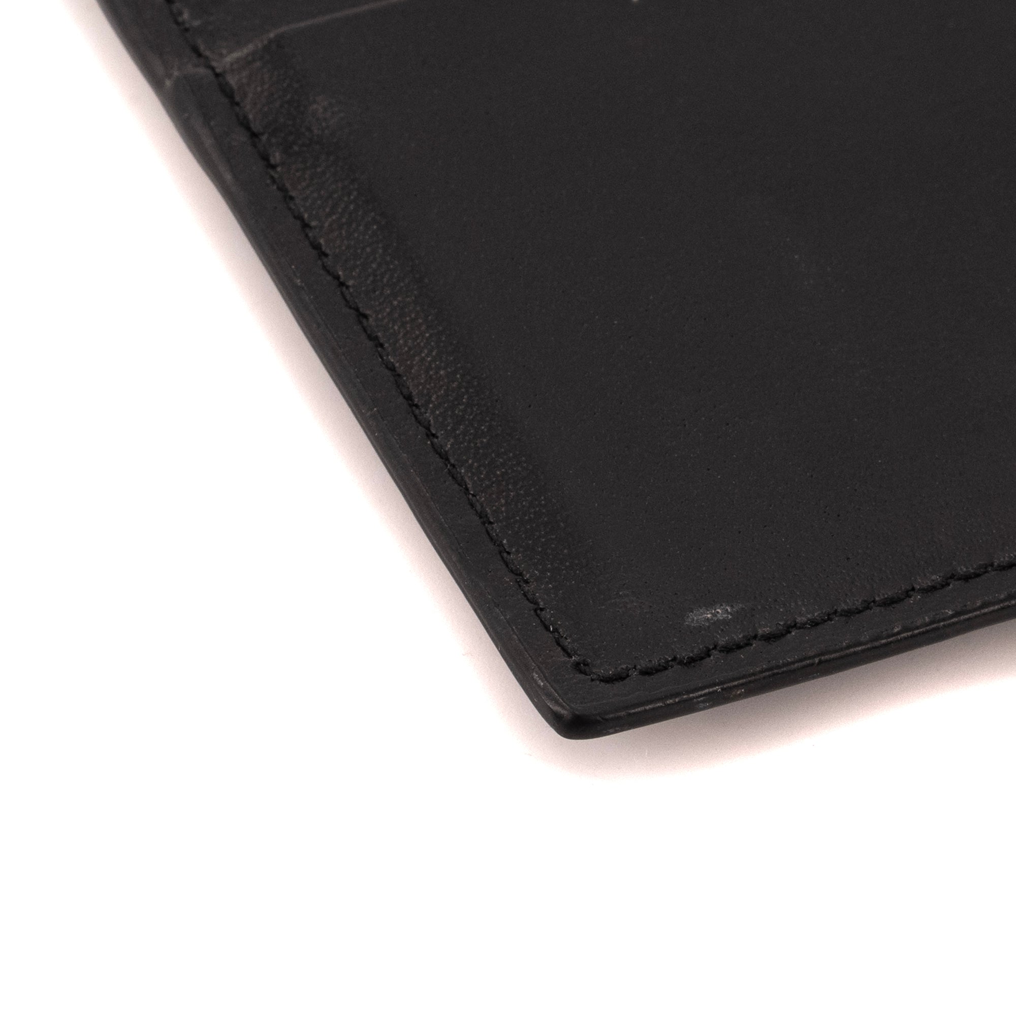 SAINT LAURENT - Porte-Cartes East/West Saint Laurent en cuir noir